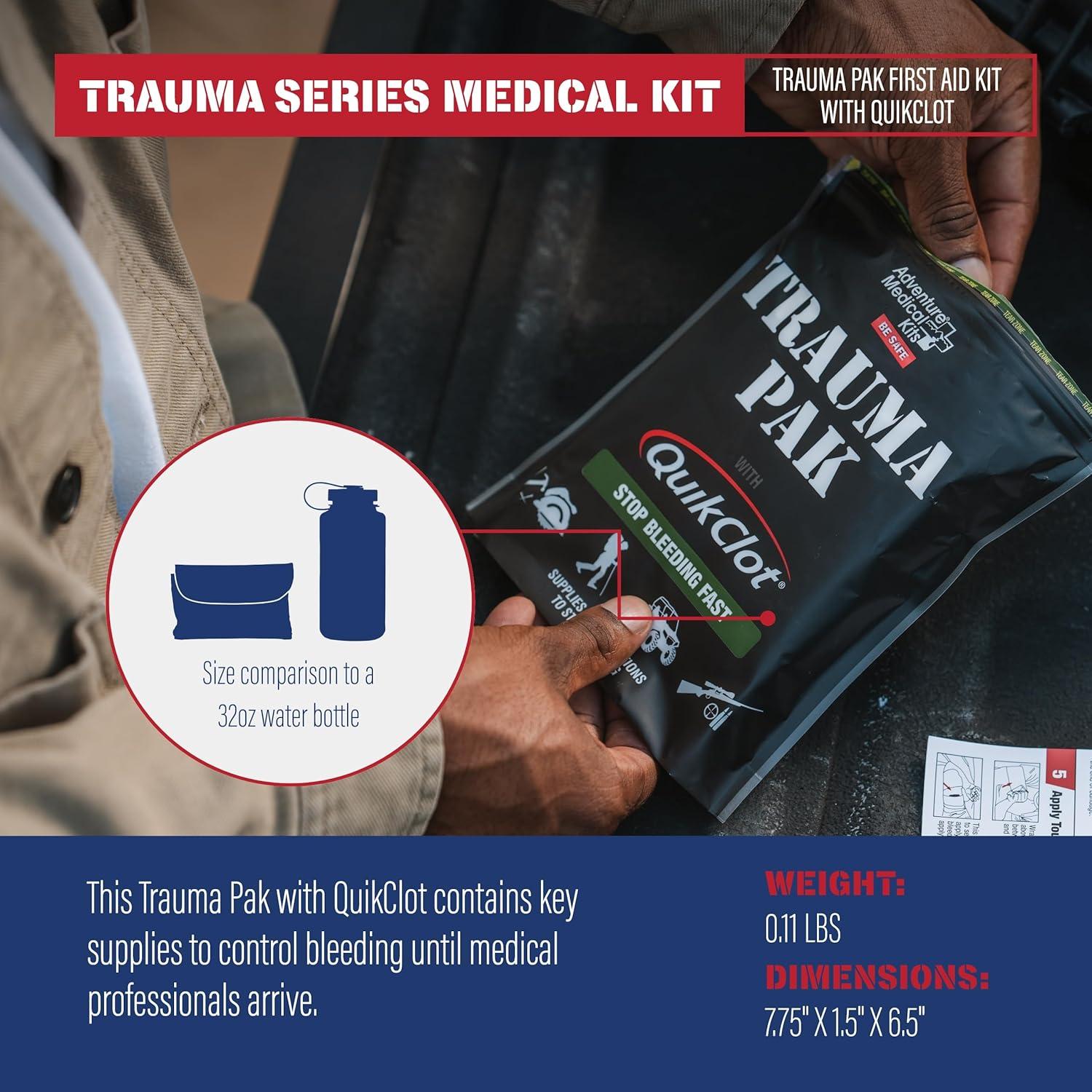 Kit de Primeros Auxilios Adventure Medical Trauma Pak - Compacto
