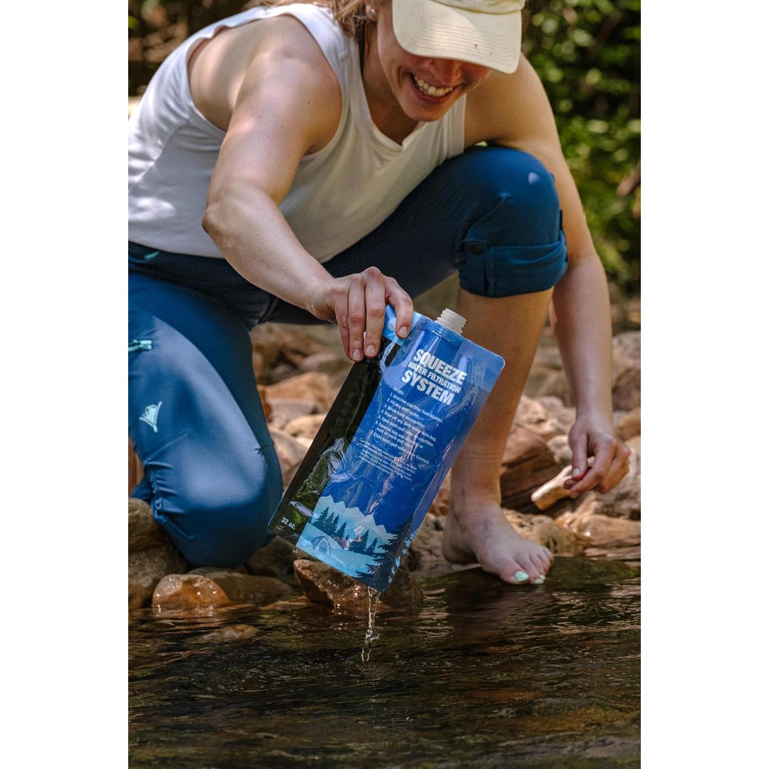 Bolsas Reutilizables Sawyer para Filtración de Agua 0.95 L