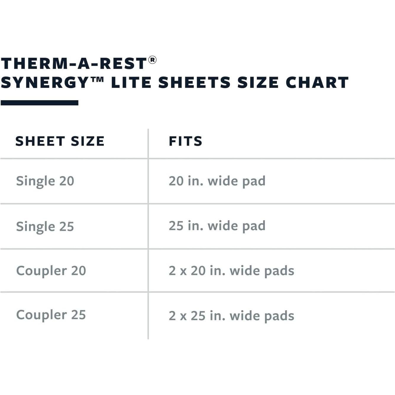 Acoplador de Colchón Therm-a-Rest Synergy Lite 20 Stargazer