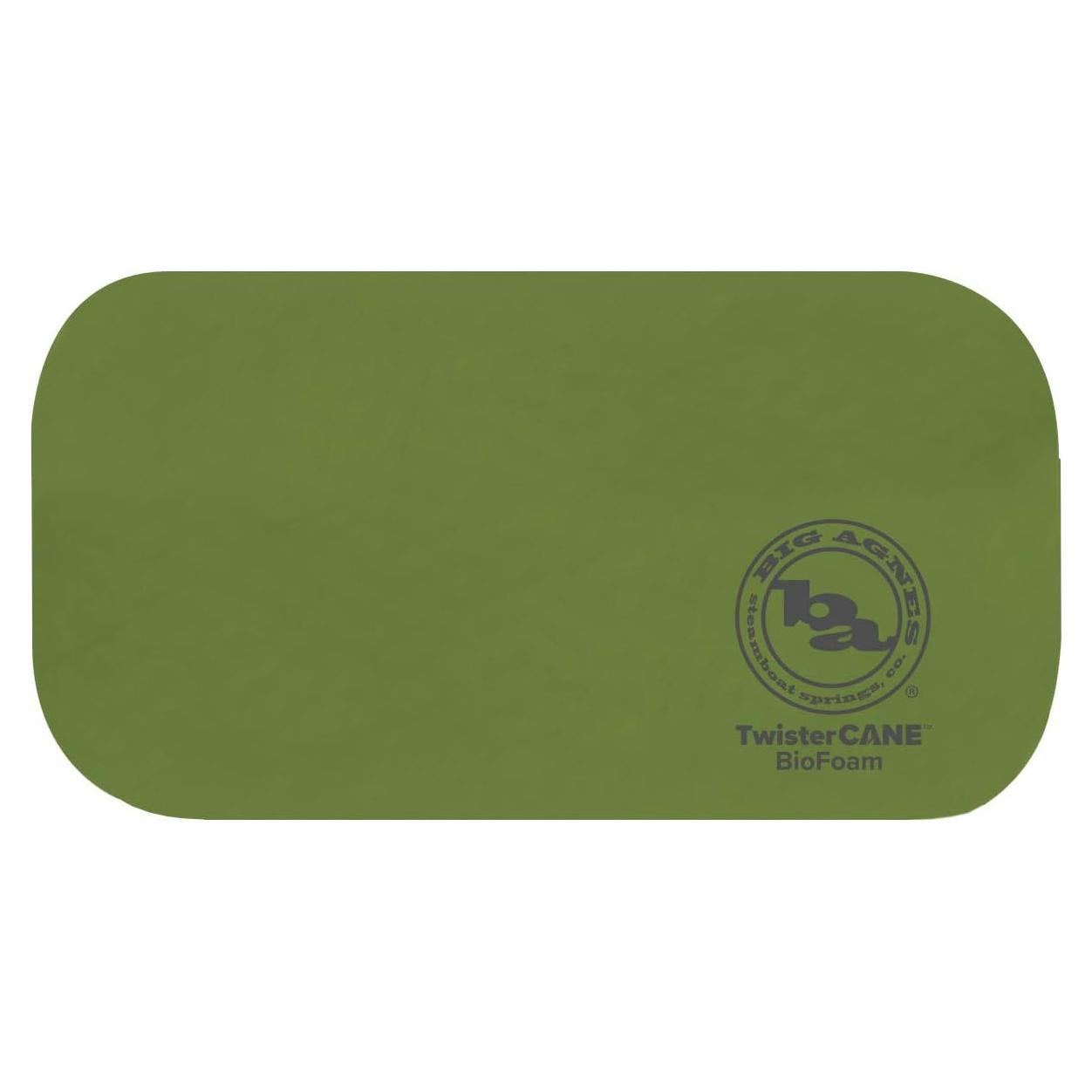 Almohadilla de Espuma Big Agnes TwisterCane 20x12 Verde/Gris