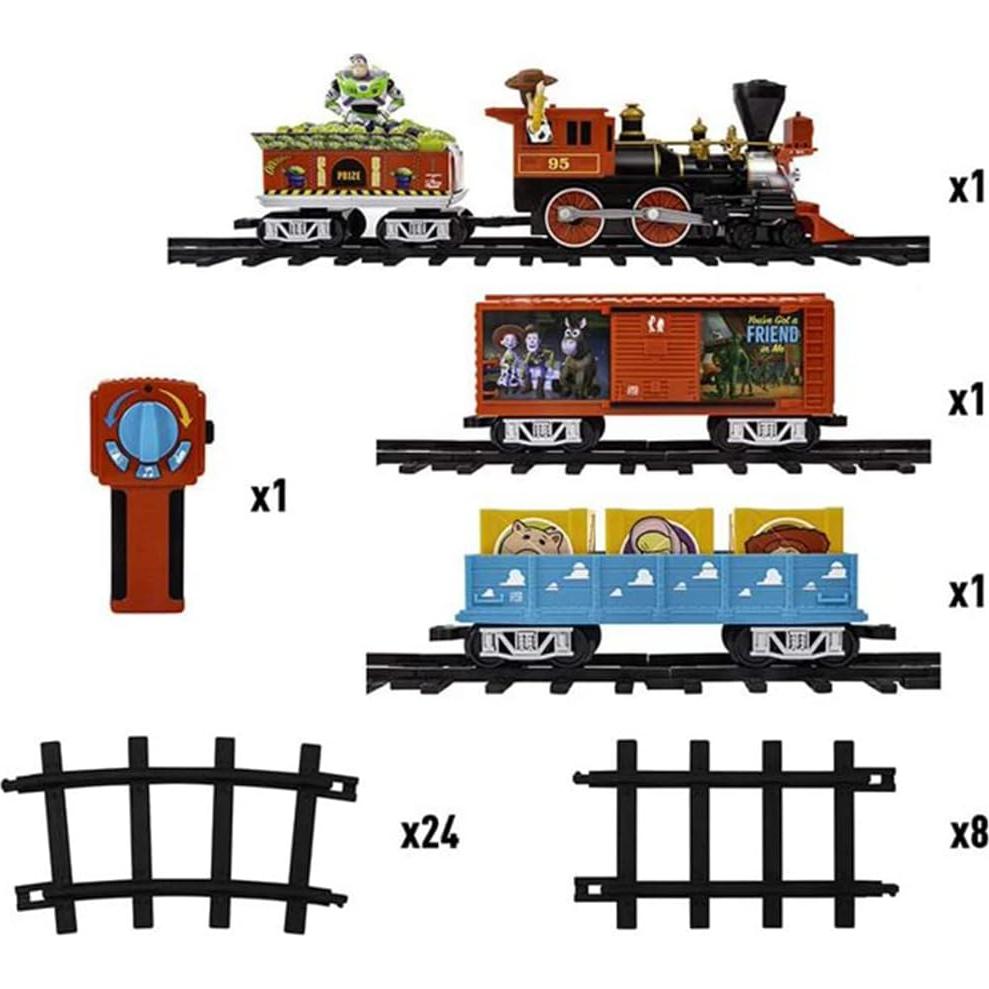 Tren de Juguete Disney Toy Story Lionel a Pilas con Control Remoto