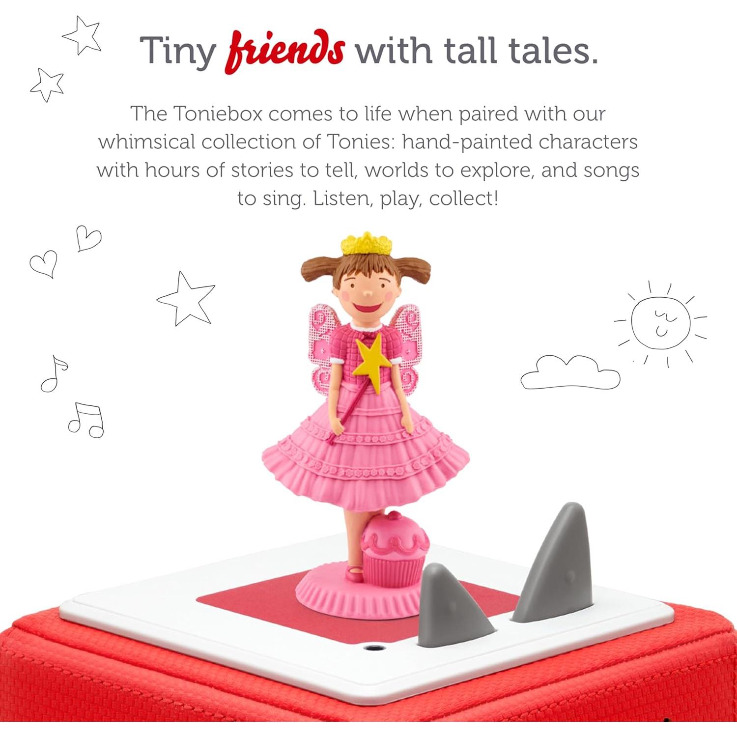 Figura de Audio Pinkalicious Tonies con 8 Historias - 60 min