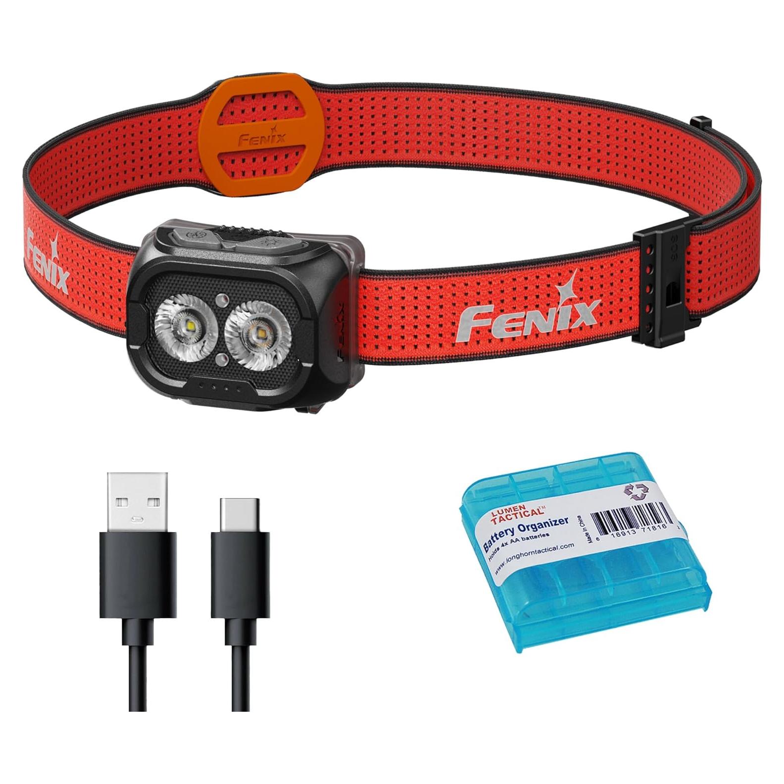 Linterna Frontal Fenix HL18R-T V2.0 800 Lúmenes Recargable USB-C