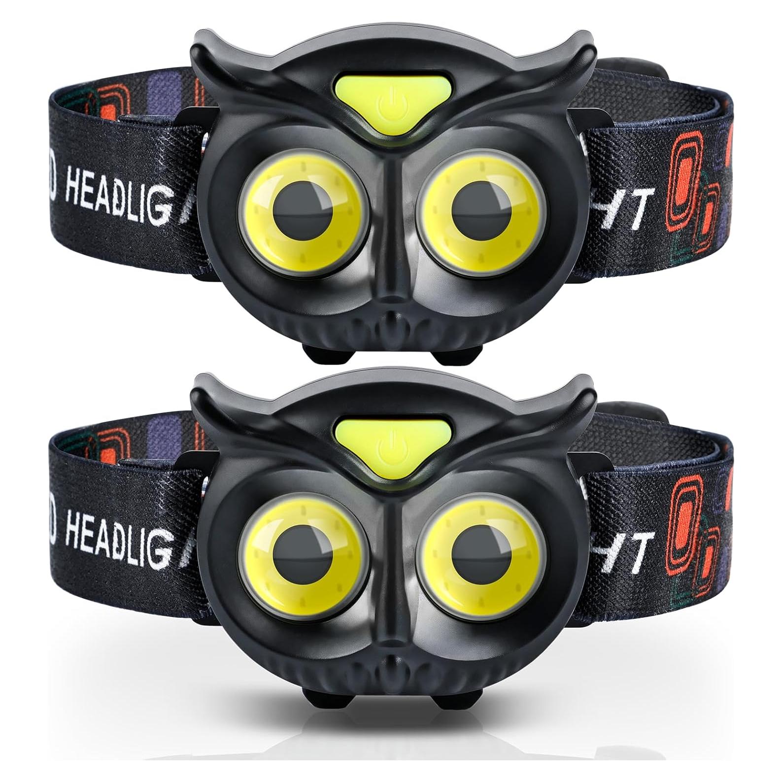 Linterna Frontal LED ZDliteUSA 2Pack Ligera 50g 4 Modos