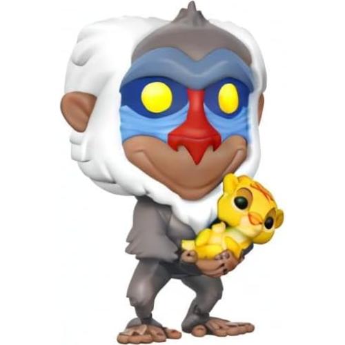 Funko POP Disney El Rey León Rafiki con Simba 9.5 cm