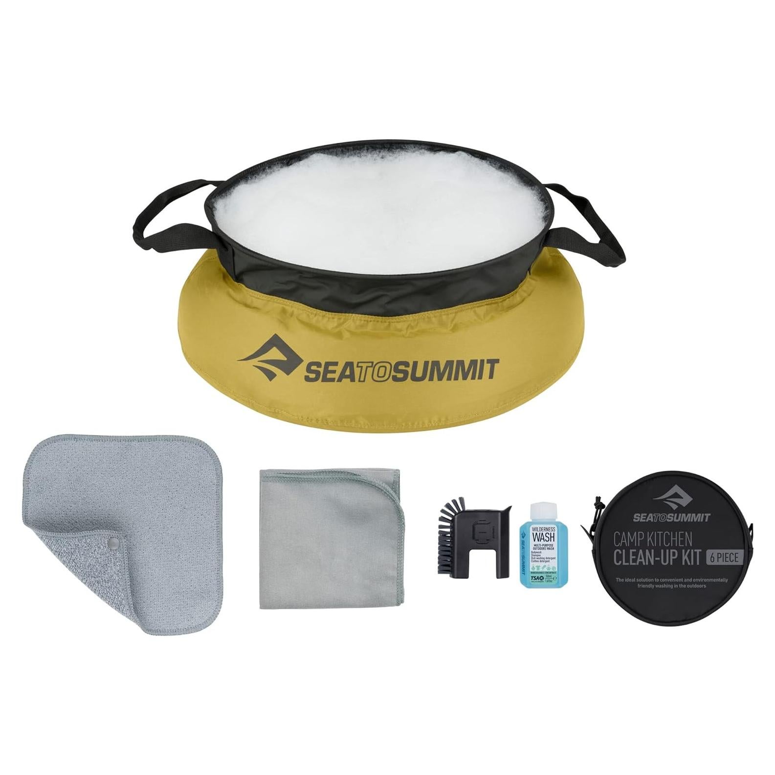 Kit de Limpieza de Cocina Sea to Summit 6 Piezas 10L