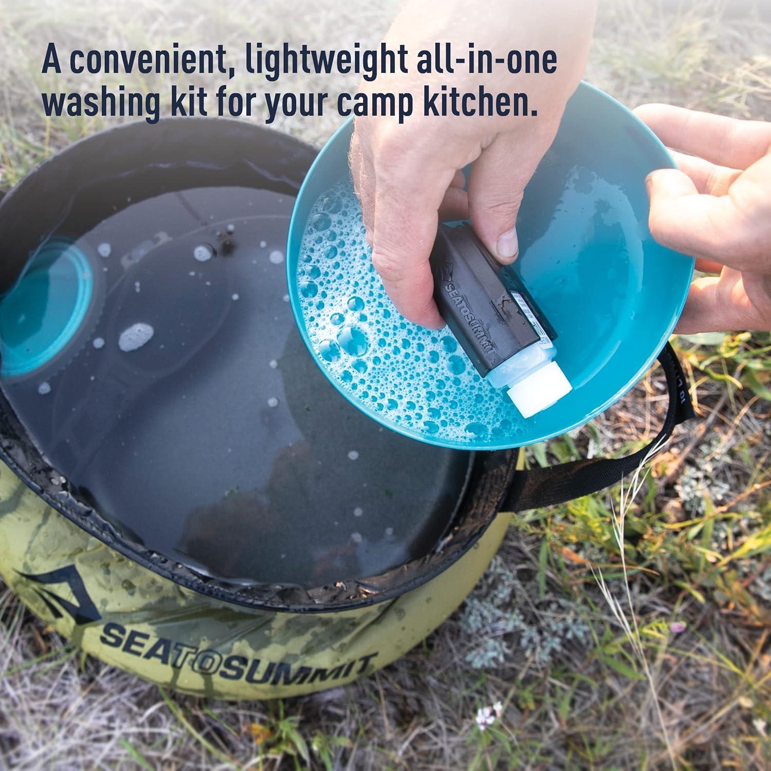 Kit de Limpieza de Cocina Sea to Summit 6 Piezas 10L