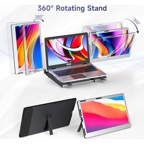 Extensor de Monitor Triple TechGiantSZ F2 14" FHD 1080P