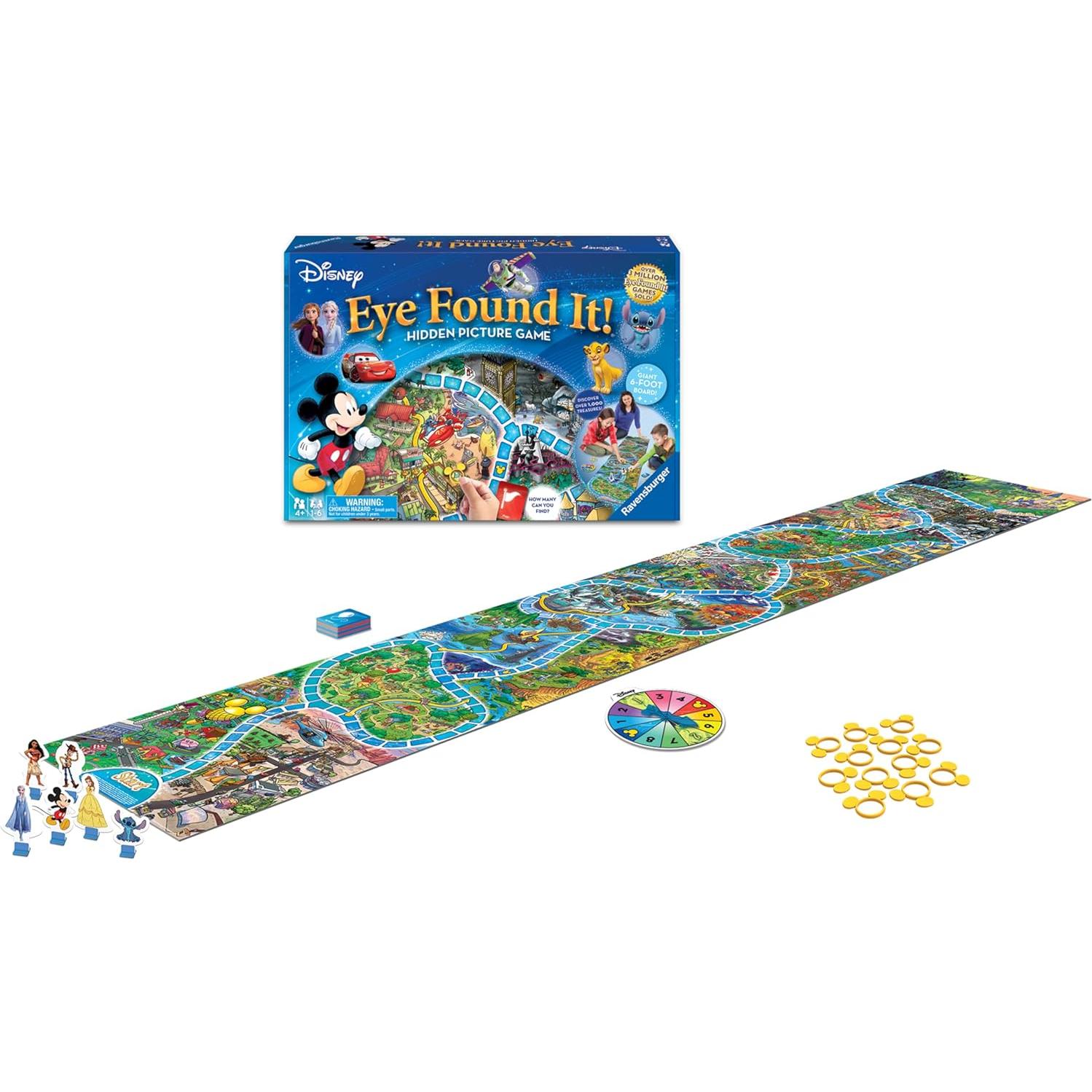 Juego de Mesa Ravensburger Disney Eye Found It - Búsqueda de Imágenes Ocultas para Niños 4+