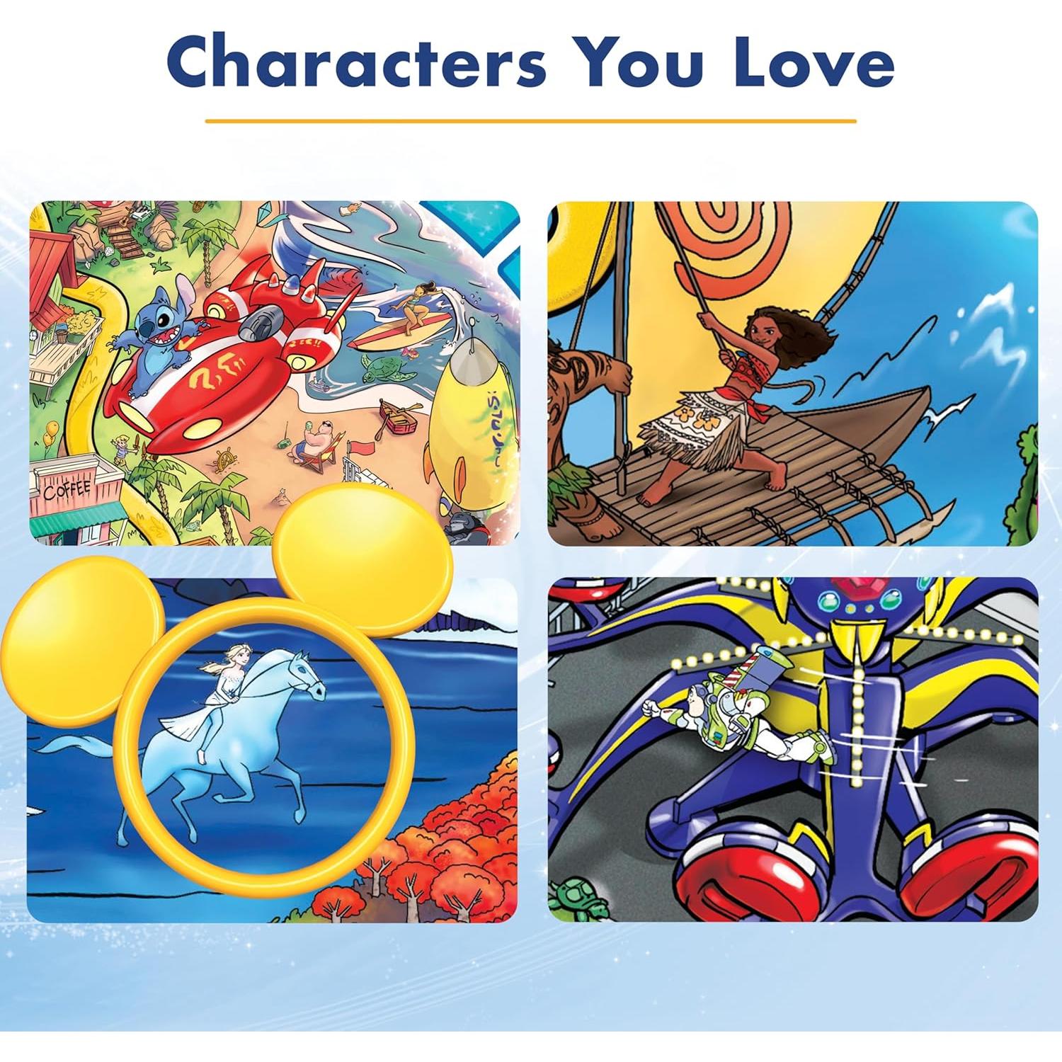 Juego de Mesa Ravensburger Disney Eye Found It - Búsqueda de Imágenes Ocultas para Niños 4+