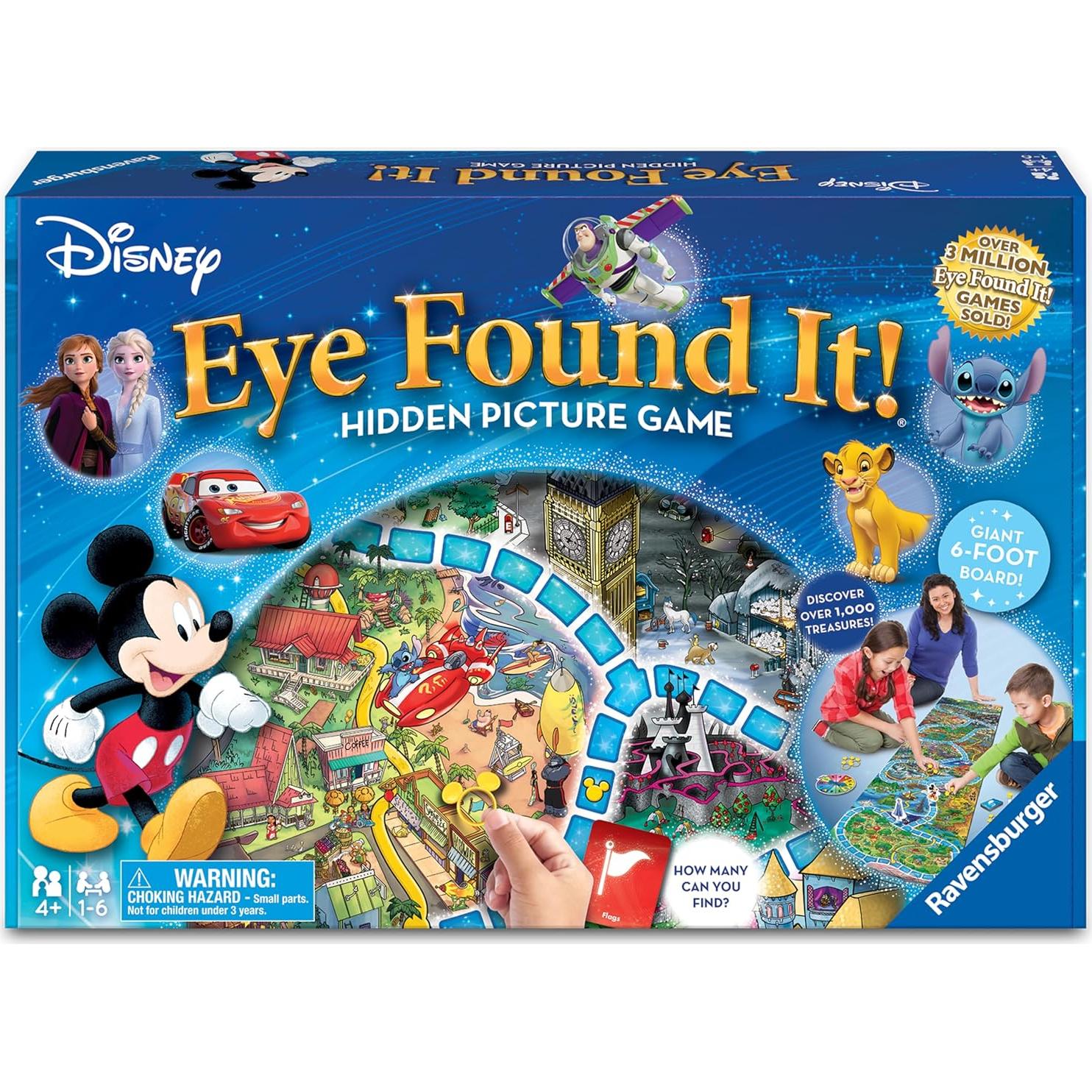 Juego de Mesa Ravensburger Disney Eye Found It - Búsqueda de Imágenes Ocultas para Niños 4+