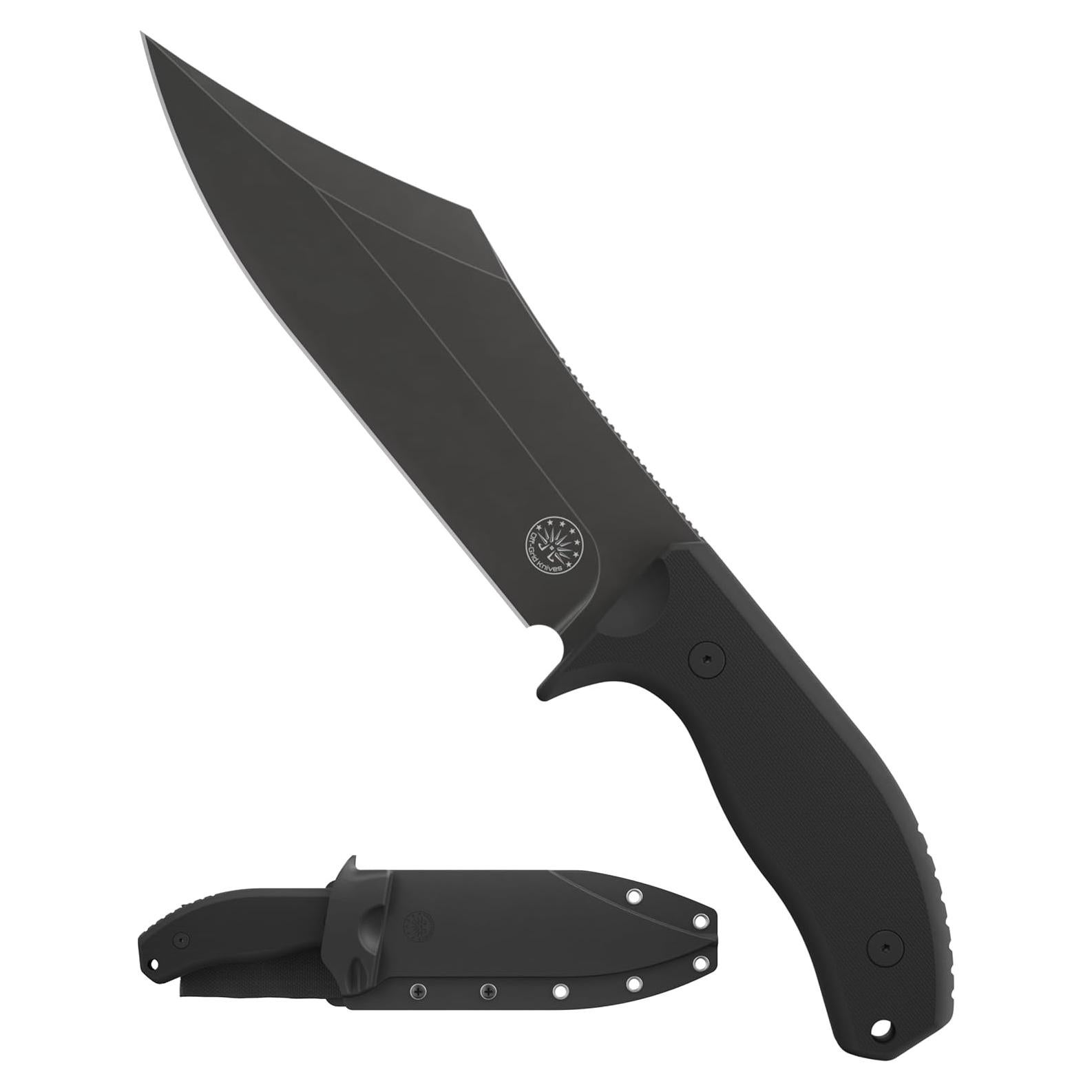 Cuchillo Fijo Bowie Off-Grid Caiman XXL Acero Cryo D2 17.78 cm