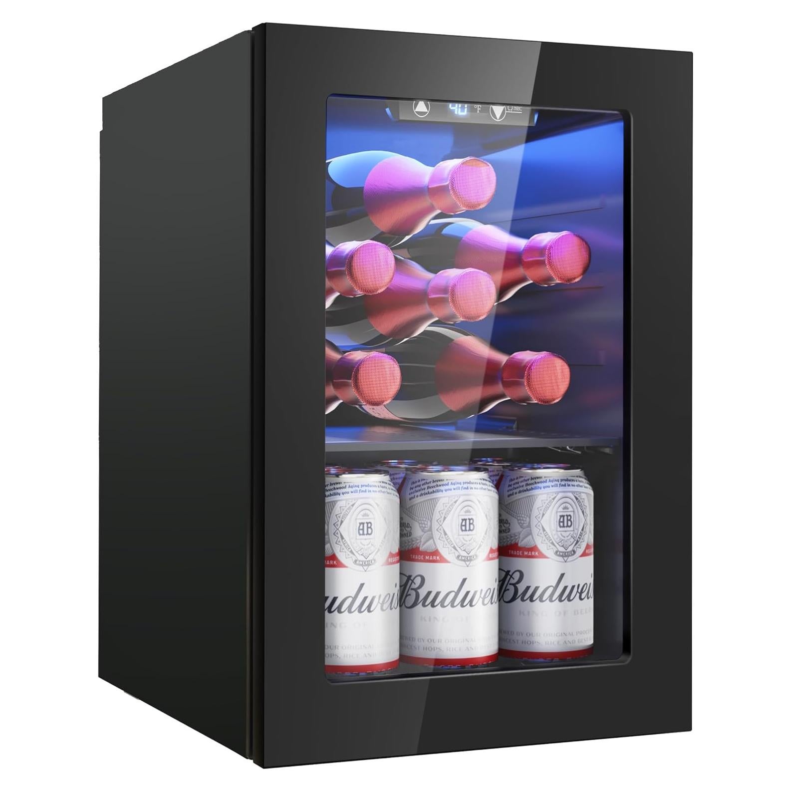Refrigerador Compacto Icyglee WC-6B 18L para Bebidas y Vino