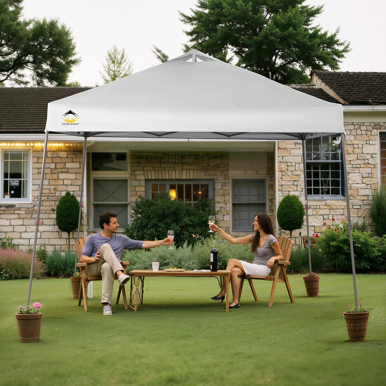 Carpa Plegable 9x9 CROWN SHADES - Montaje Rápido y Resistente