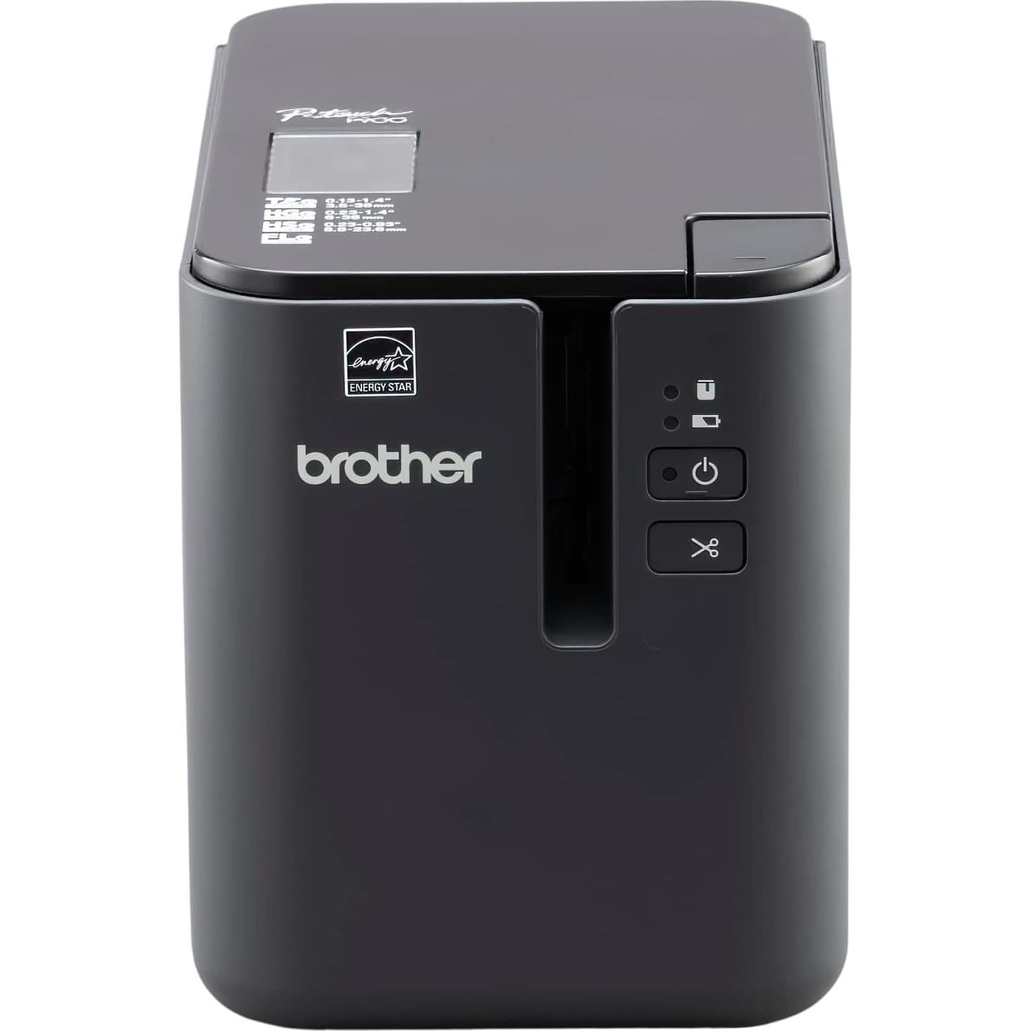 Brother PT-P900C High-Resolution Industrial Desktop Label Printer,Black