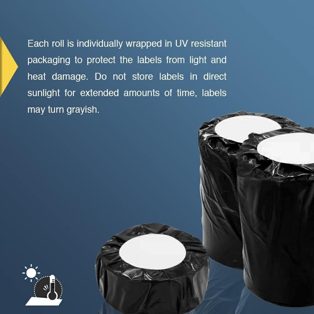 BETCKEY Etiquetas Continuas 62mm x 30.48m para Brother DK-2205