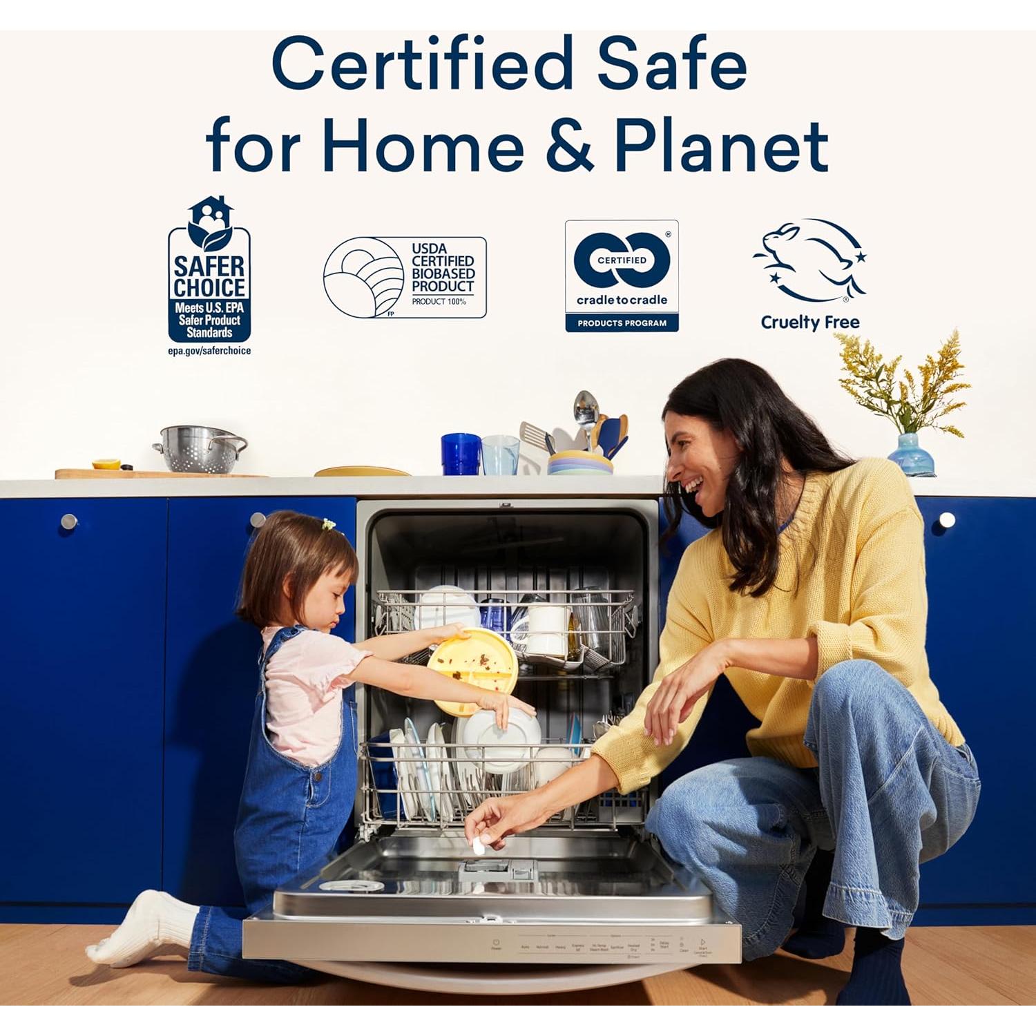 Tabletas de Detergente Ecológicas Blueland 36 Unidades Sin Fragancia