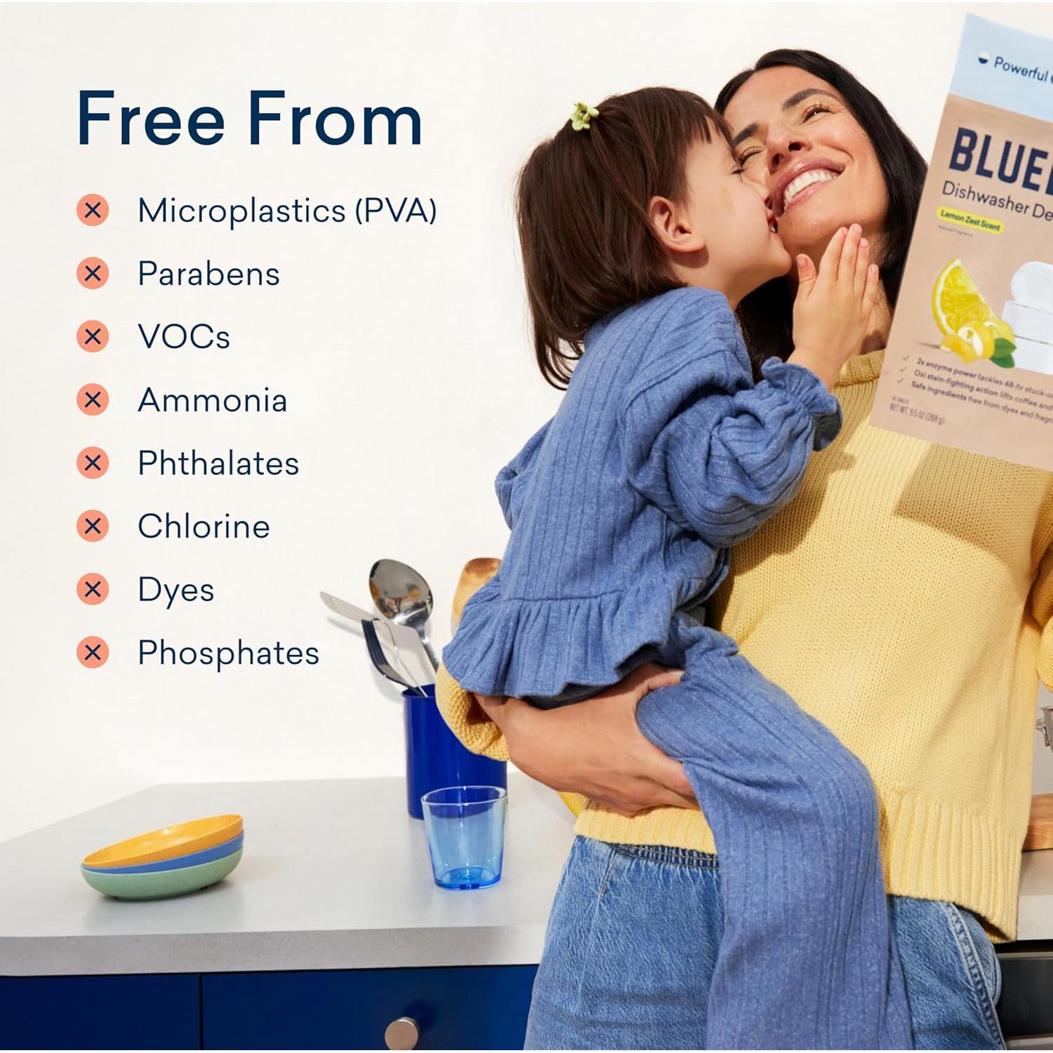 Tabletas de Detergente Ecológicas Blueland 36 Unidades Sin Fragancia