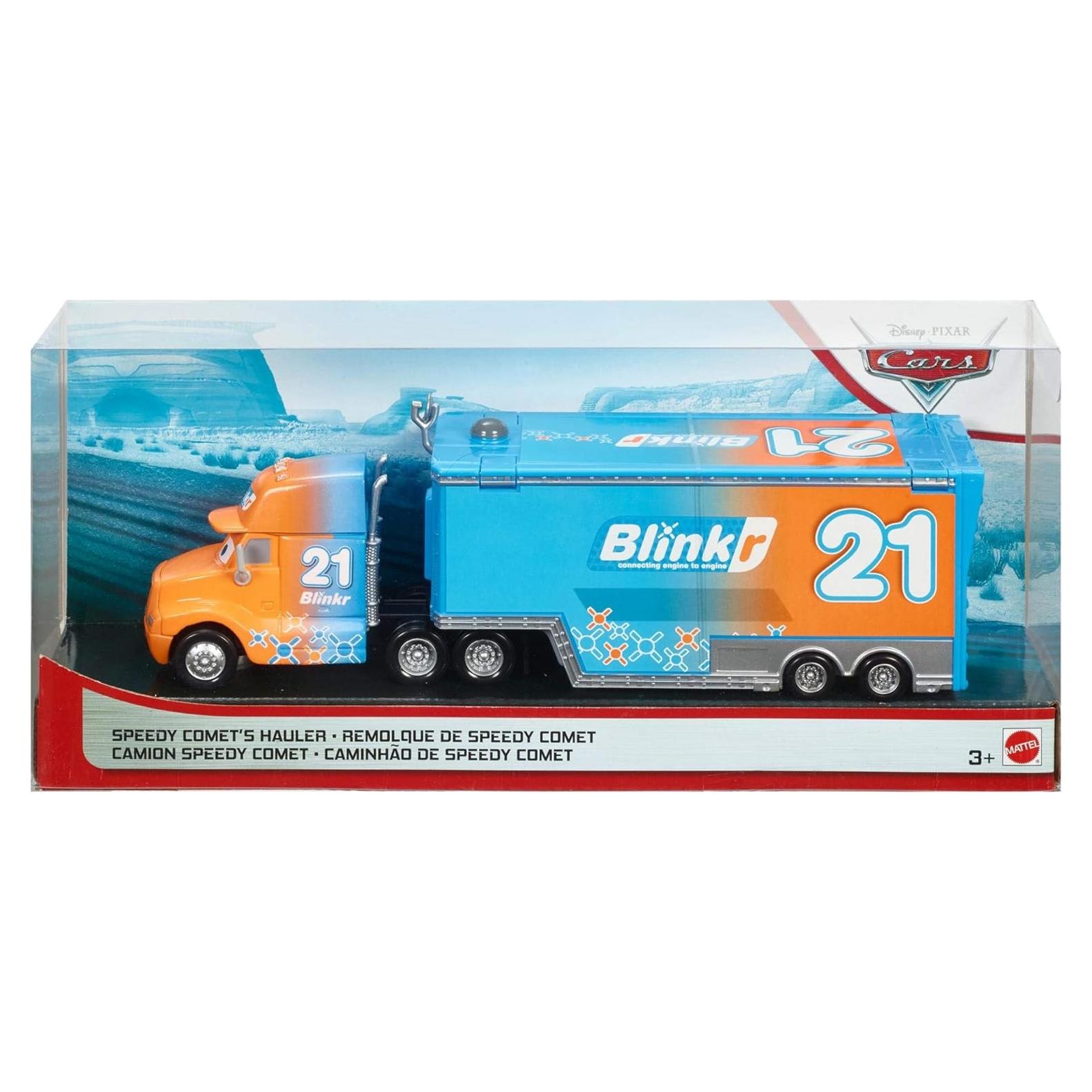 Disney Cars Blinkr #21 Speedy Comet's Hauler