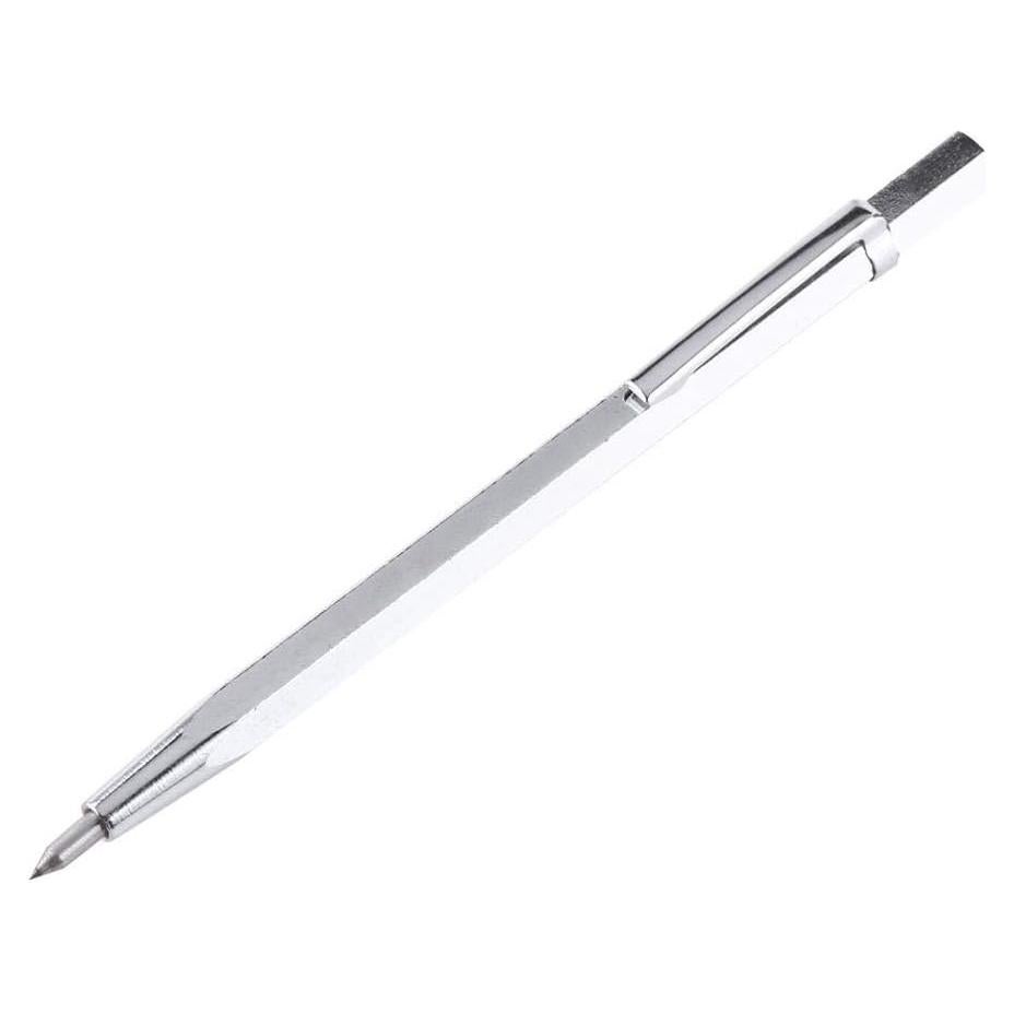 Scribing Pen, Tungsten Carbide Tip Scriber Scribing Engraving Etching Pen DIY Engraver Etcher Tool Kit for Metal Glass Ceramics Stone Tile Wood Jewelry,with Clip and Magnet