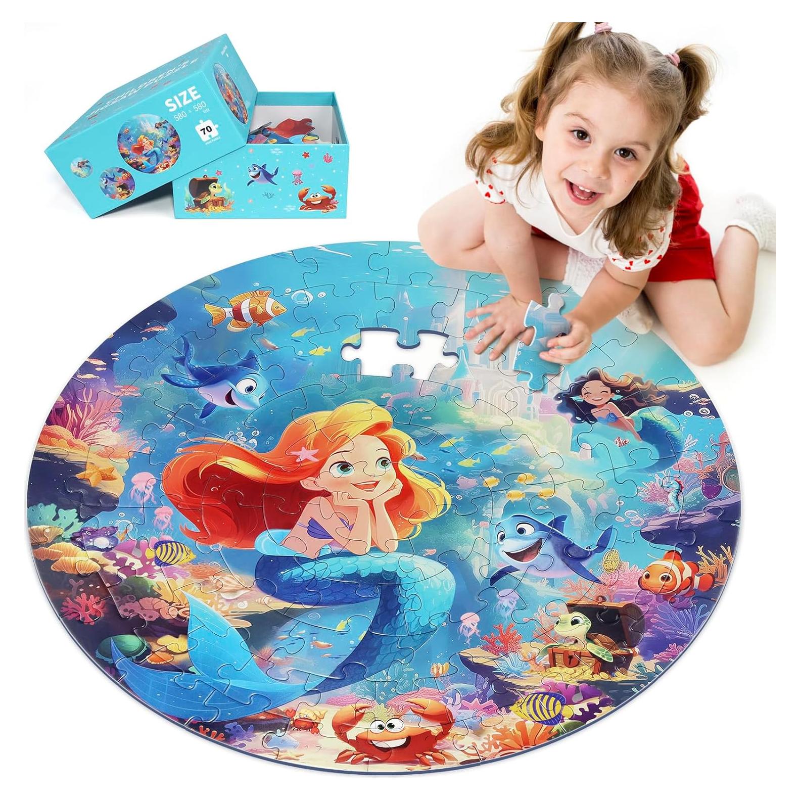 Rompecabezas de Suelo Sirena DIGOBAY 70 Piezas 58x58 cm