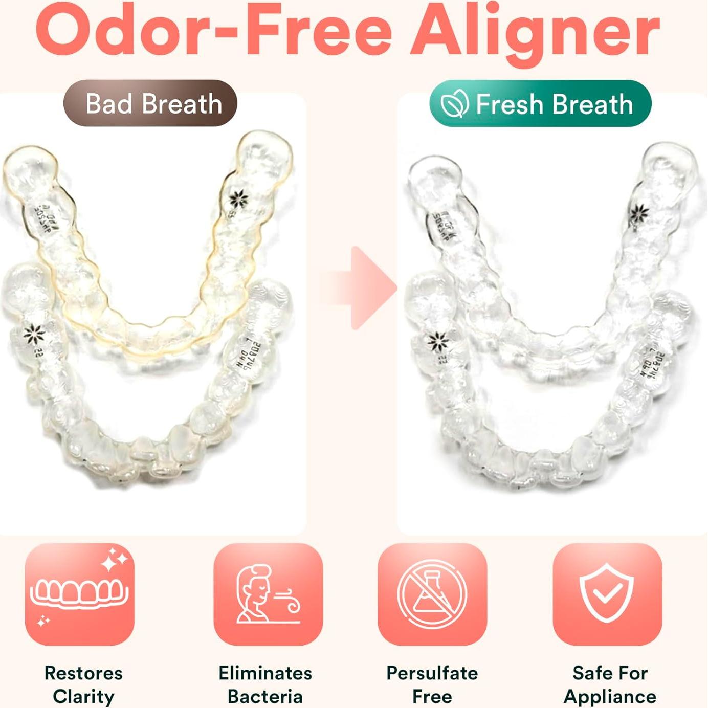 Tabletas de Limpieza Weiss Naturals para Retenedores - 30 Unidades