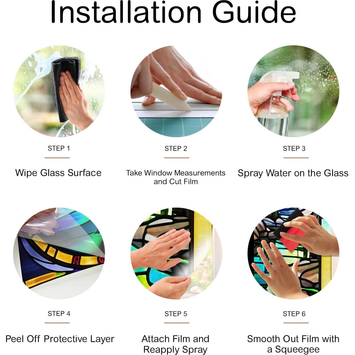 Película Decorativa de Vidrio Templado PODMemory Aurora 100x45cm