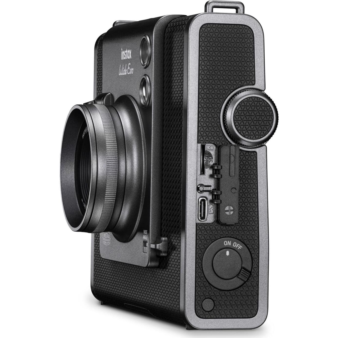 Cámara Instantánea Fujifilm INSTAX Wide EVO 2-en-1 con Lentes