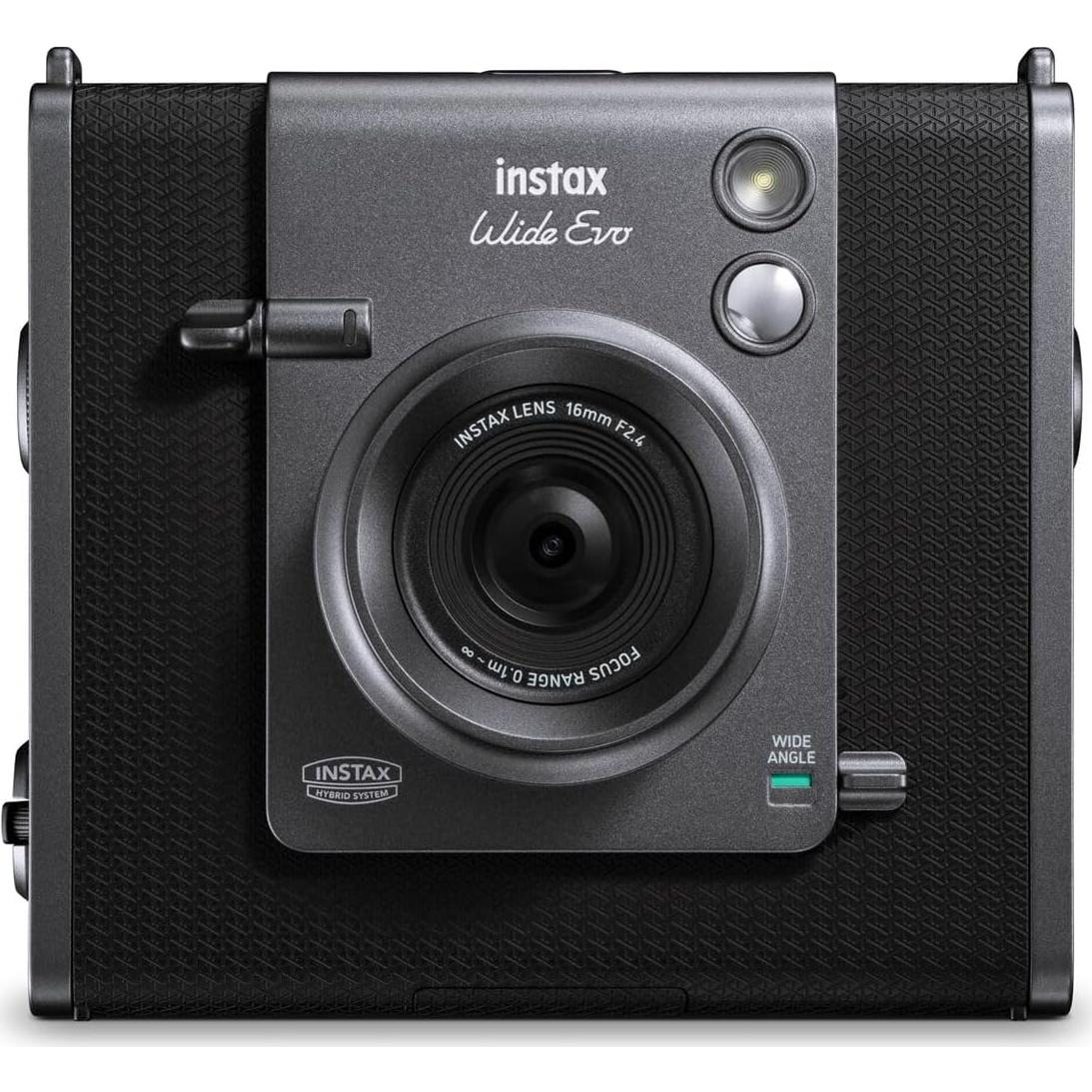 Cámara Instantánea Fujifilm INSTAX Wide EVO 2-en-1 con Lentes