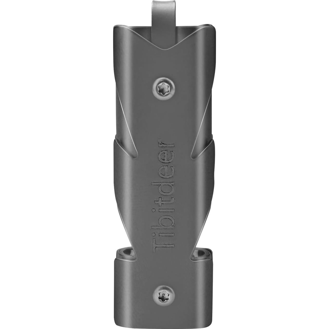 Silbato de Emergencia Titanio Tibitdeer KS013 120dB con Anillos