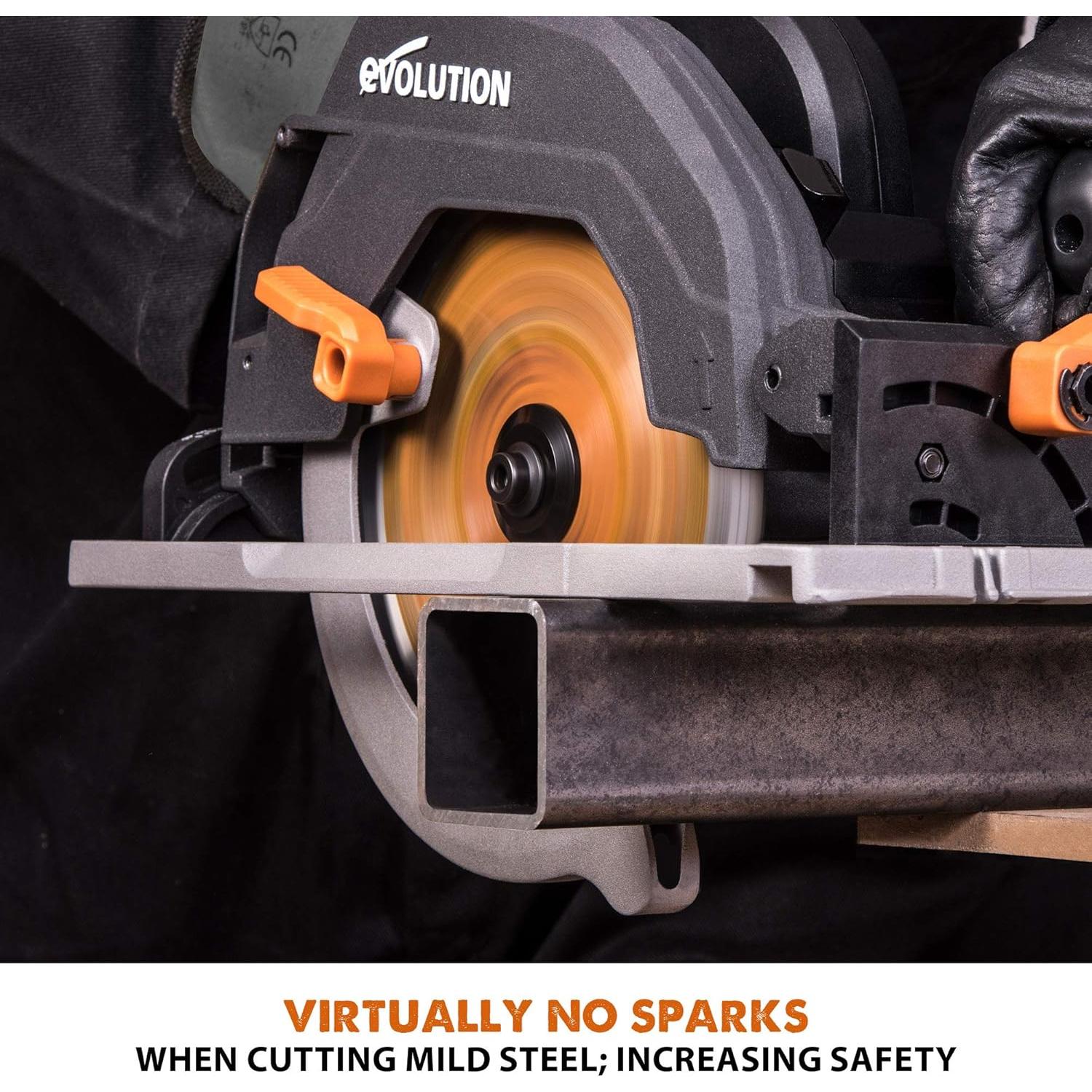 Sierra Circular Evolution R185CCSX 1800W con Pista 101.6cm