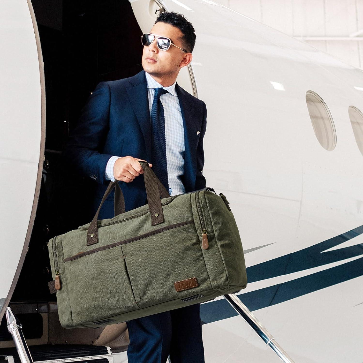 Bolsa de Viaje S-ZONE Extra Grande Verde Militar 65L