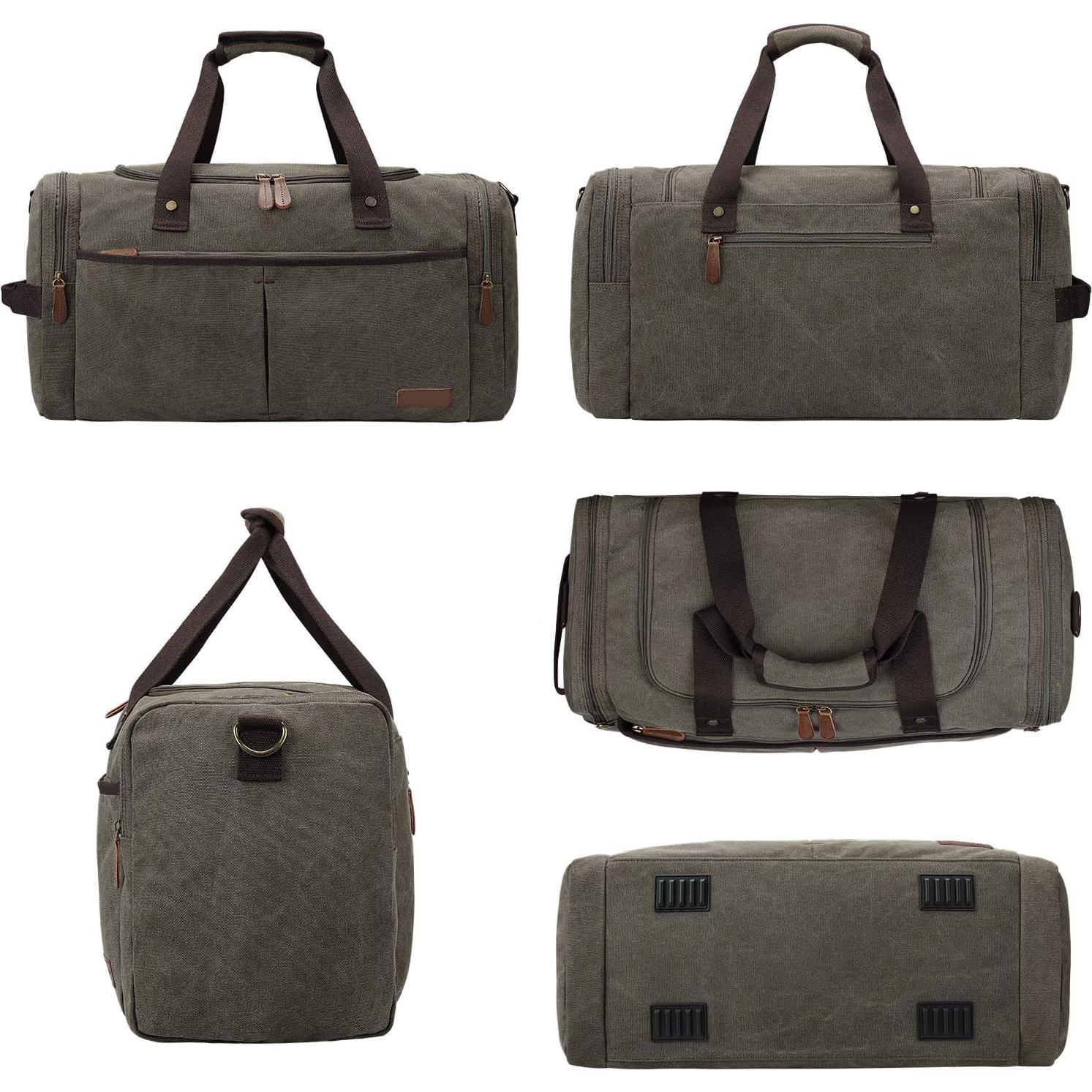 Bolsa de Viaje S-ZONE Extra Grande Verde Militar 65L