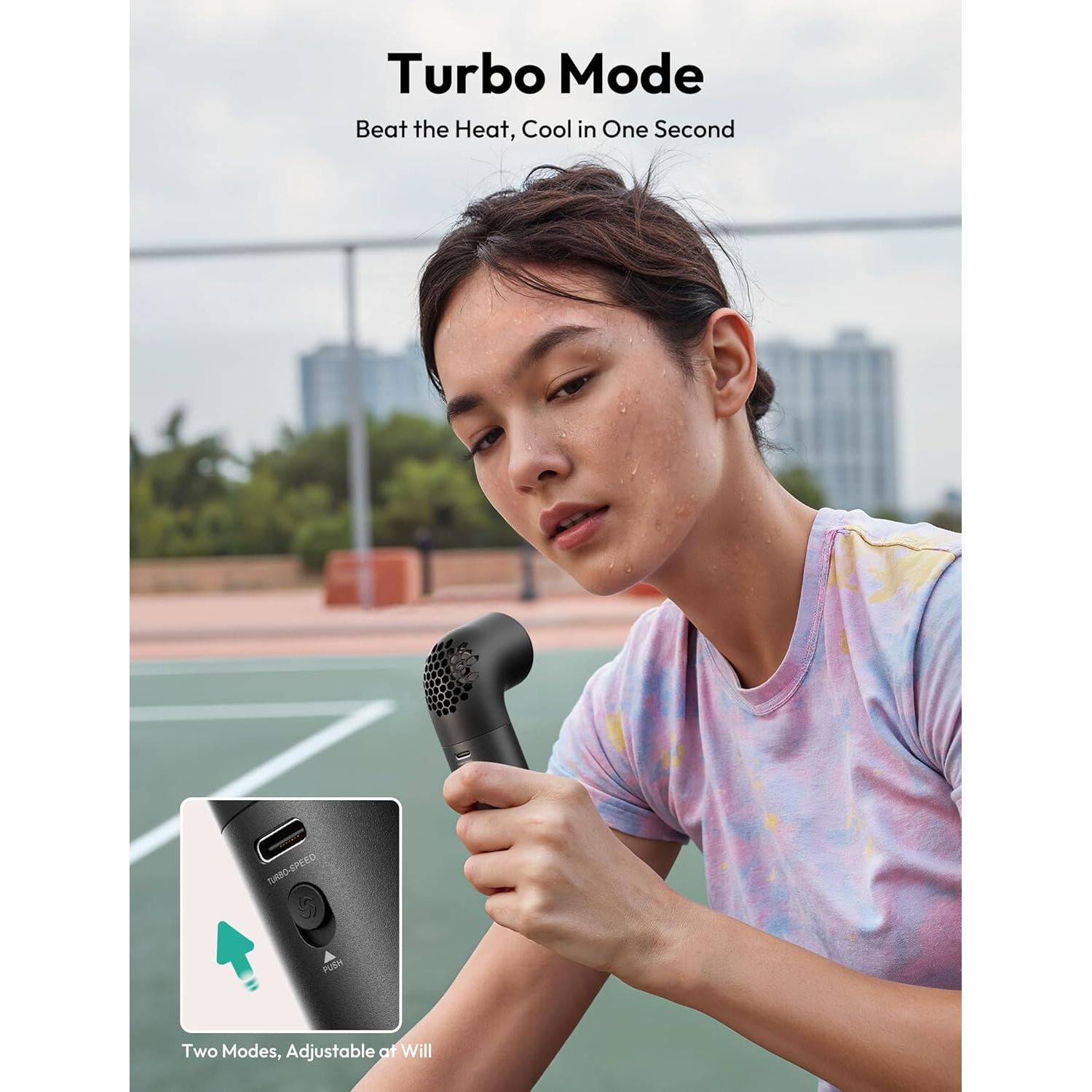 Ventilador Portátil Aecooly Aero Pro 3500mAh 6 Velocidades