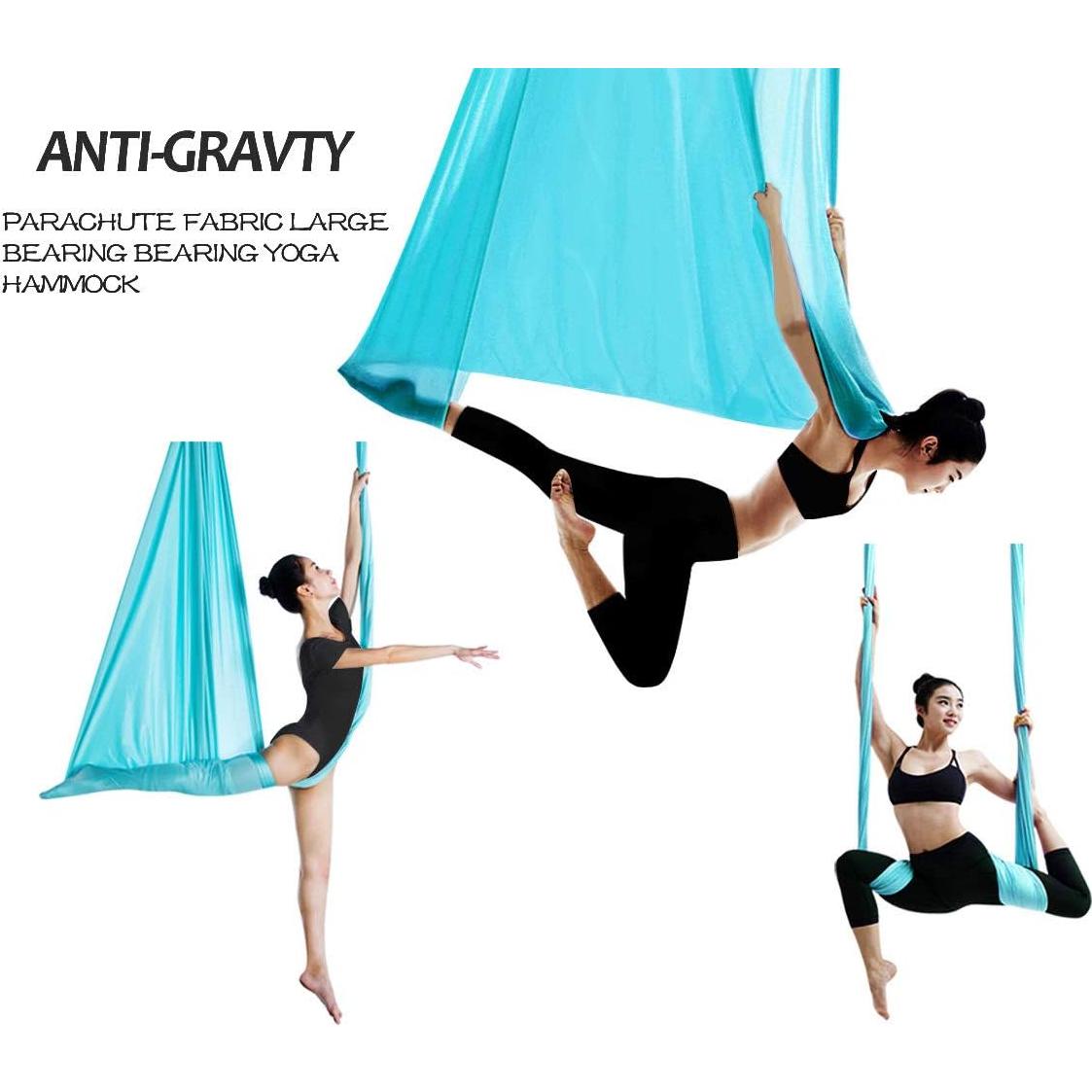 Hamaca de Yoga Aéreo SYCYKA 5m x 2.8m 2000 lbs Nylon