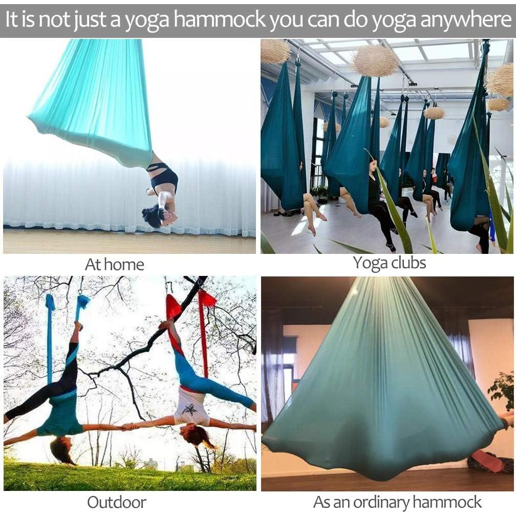 Hamaca de Yoga Aéreo SYCYKA 5m x 2.8m 2000 lbs Nylon