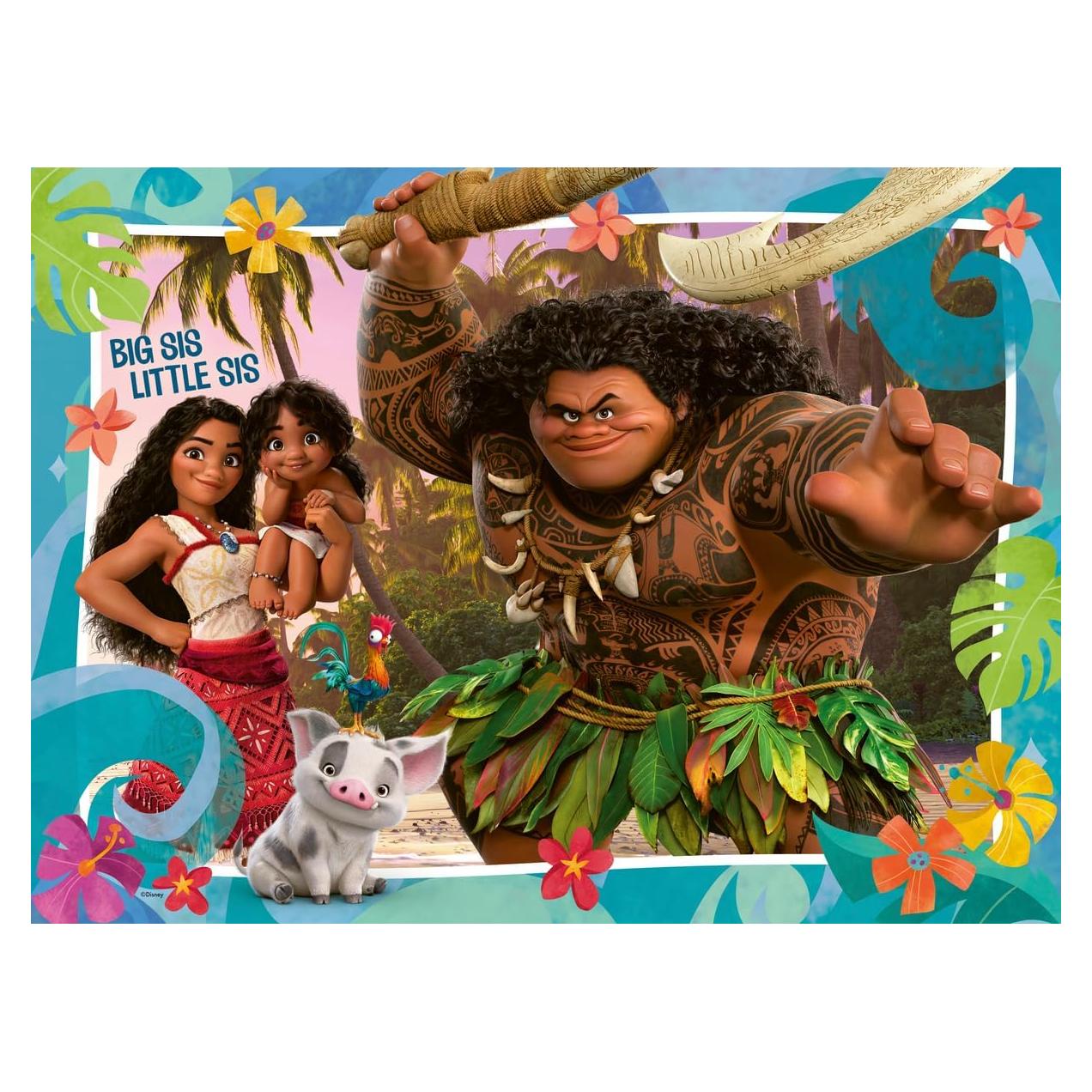 Rompecabezas Ravensburger Moana 2 - 100 Piezas XXL 49x36cm