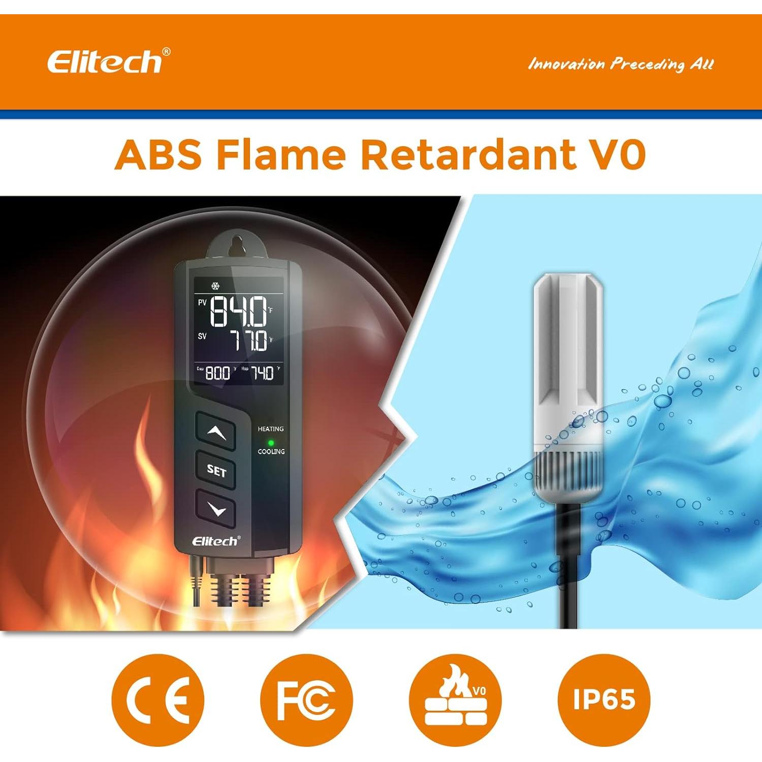 Controlador de Temperatura y Humedad Elitech STC-1000Pro 110V