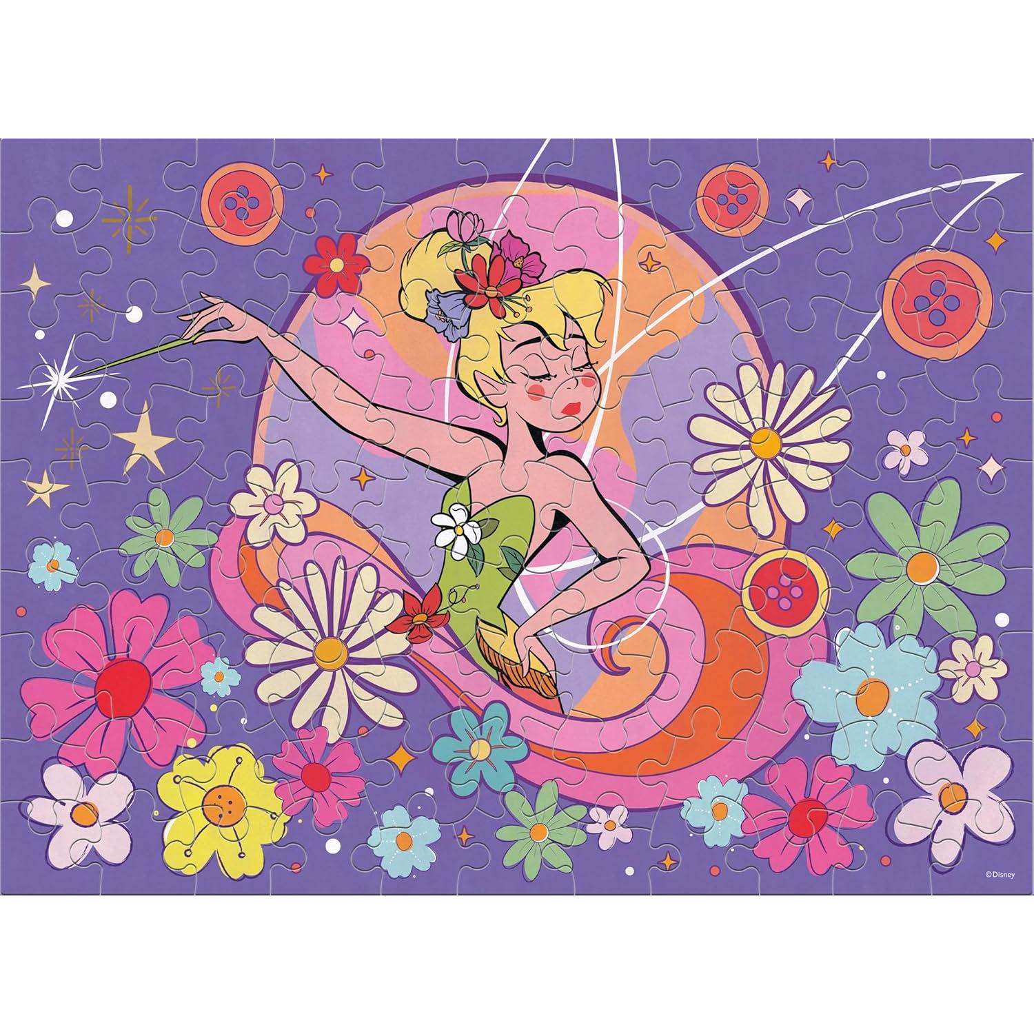 Rompecabezas Ceaco Disney Campanita 100 Piezas Brilla en la Oscuridad