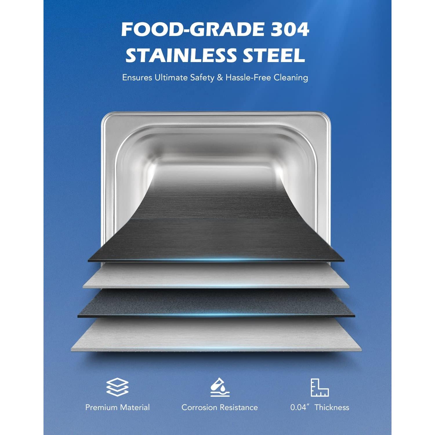 Limpiadora Ultrasónica Digital Creworks 2L 60W con Calentador