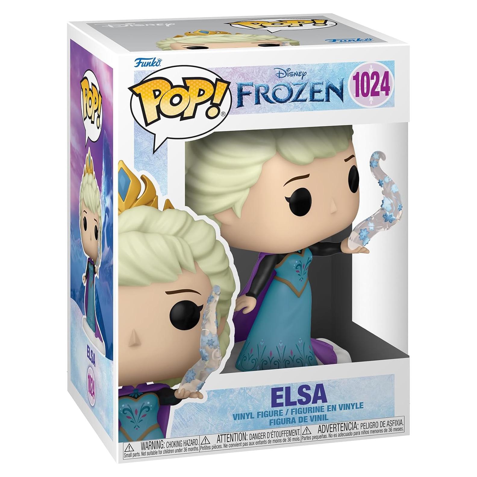 Figura Coleccionable Funko POP! Elsa - Princesas Disney - 8.89 cm
