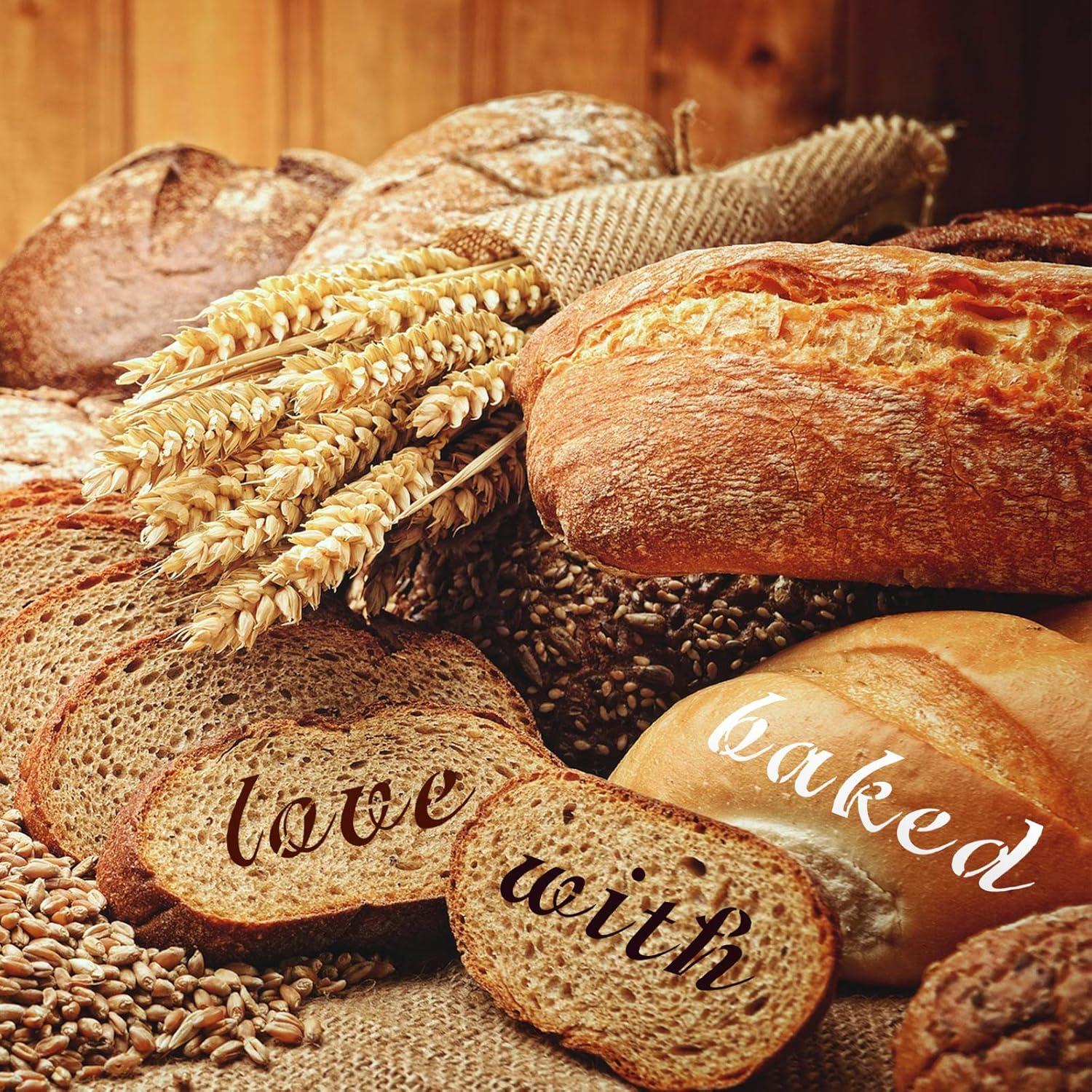 Plantillas reutilizables de letras y números Zonon 20x10 cm