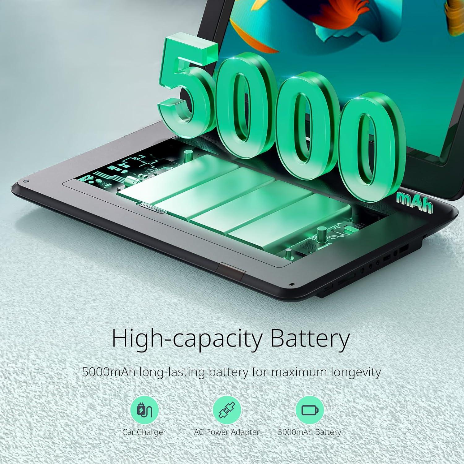 Reproductor DVD Portátil YOTON YD155 15.5" HD para Coche