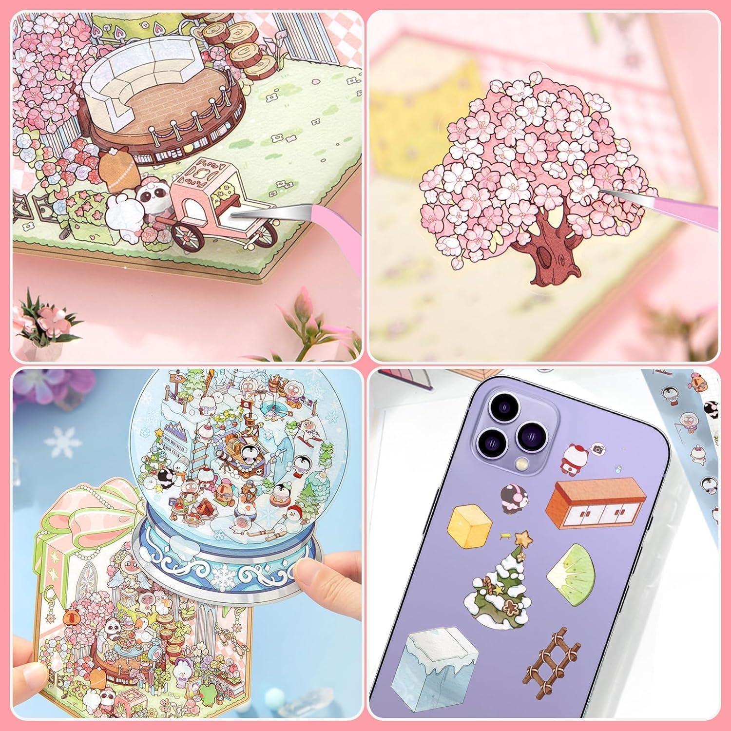 Pegatinas 3D DIY Draupnir - 28 Temas para Alivio del Estrés