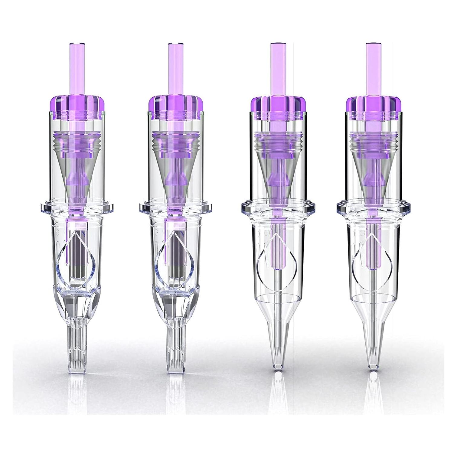 Agujas de Cartucho de Tatuaje Wormhole 50pcs Mixtas #10