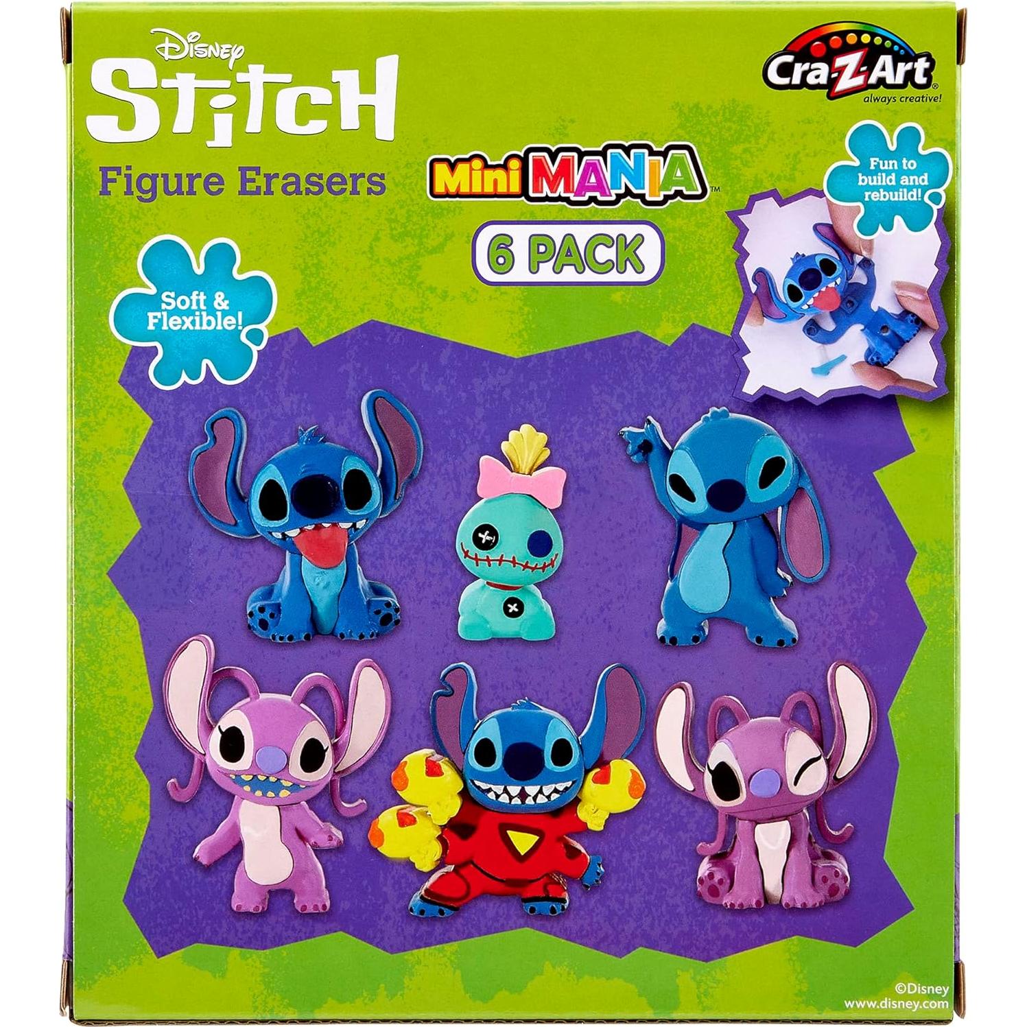 Borradores 3D Stitch Cra-Z-Art Paquete de 6 Multicolor