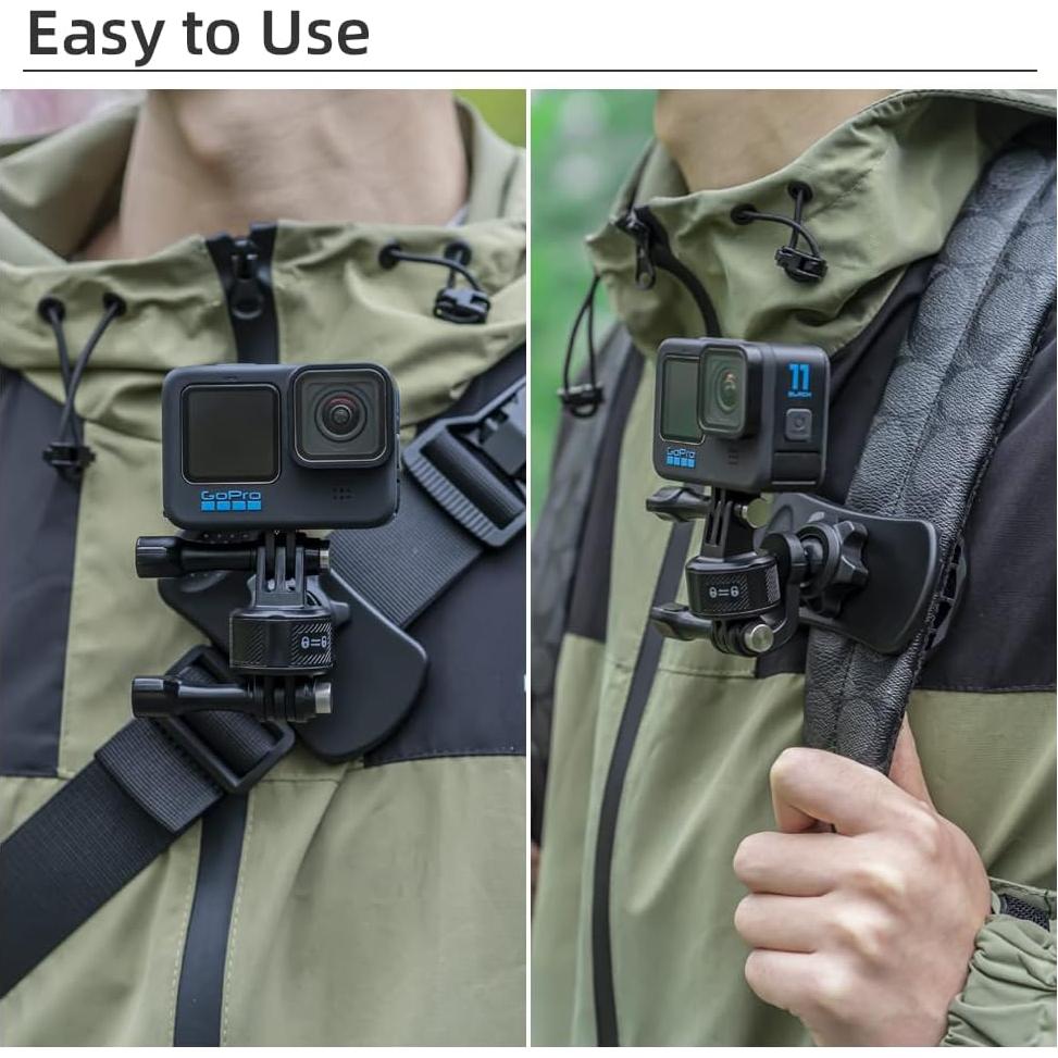 Soporte de Correa de Mochila Magnético GuoYU BC-1 para Cámaras