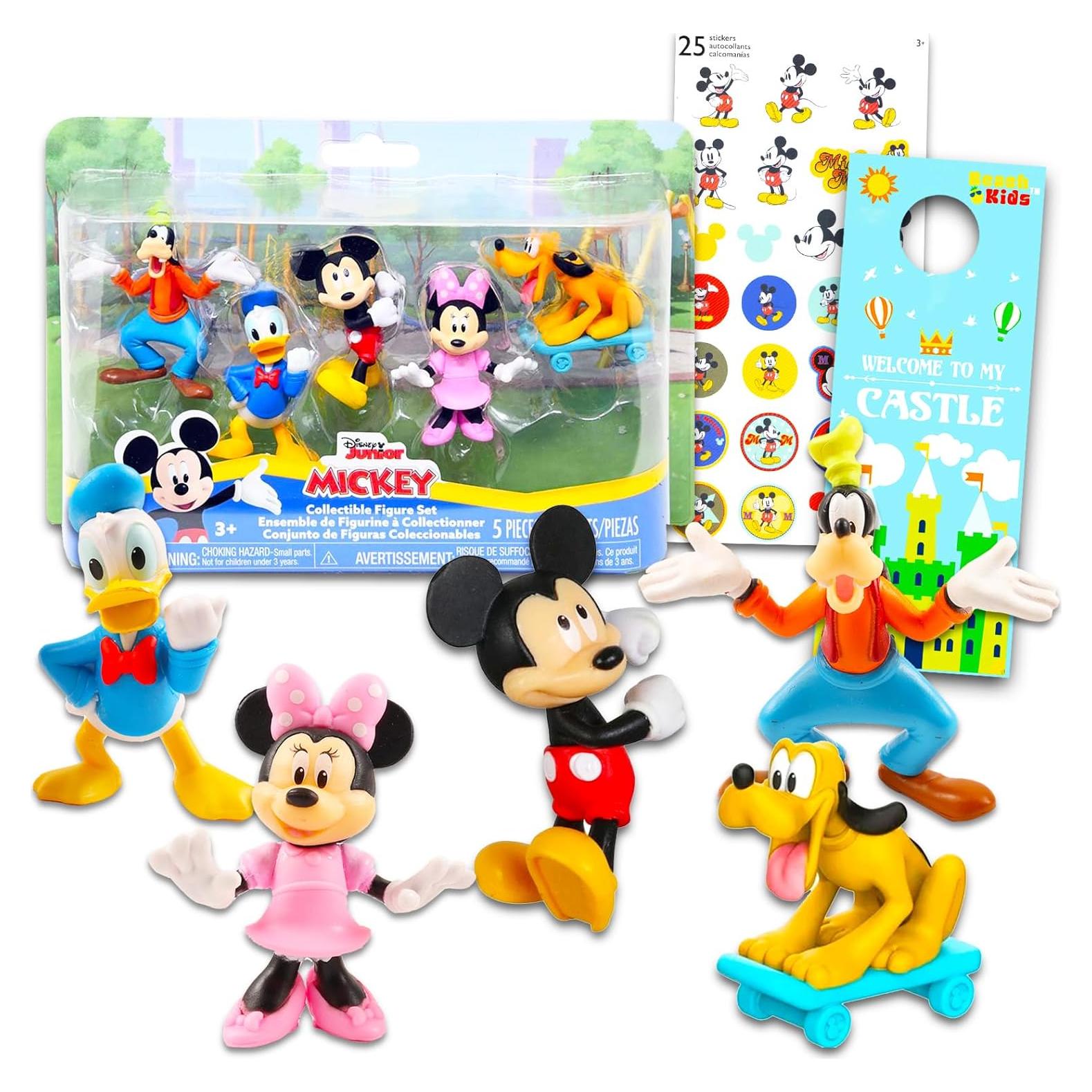 Paquete 5 Figuras Mini Mickey y Amigos Just Play 99g