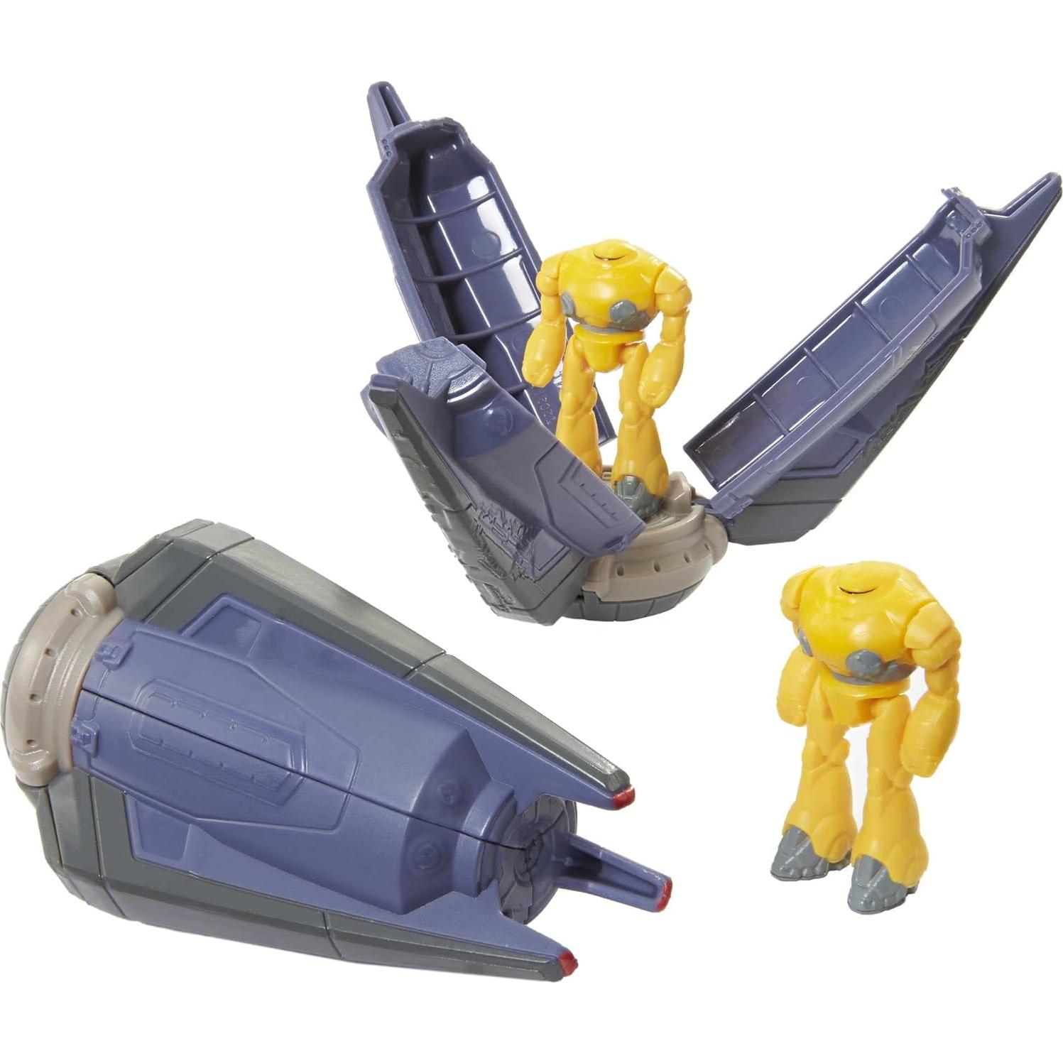Vehículo Zyclops Space Pod Mattel Lightyear 9.6 cm con Figura