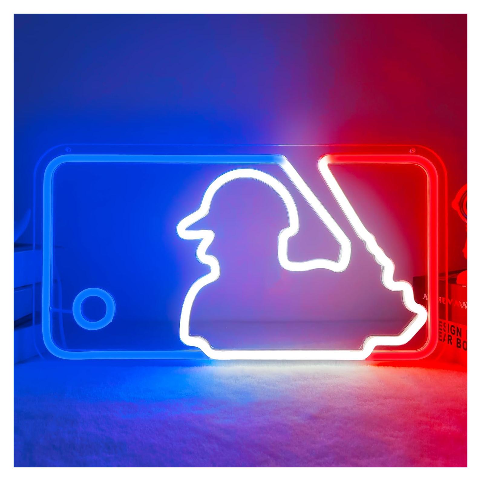 Cartel de Neón LED Béisbol JianJung 20x38 cm Dimmable